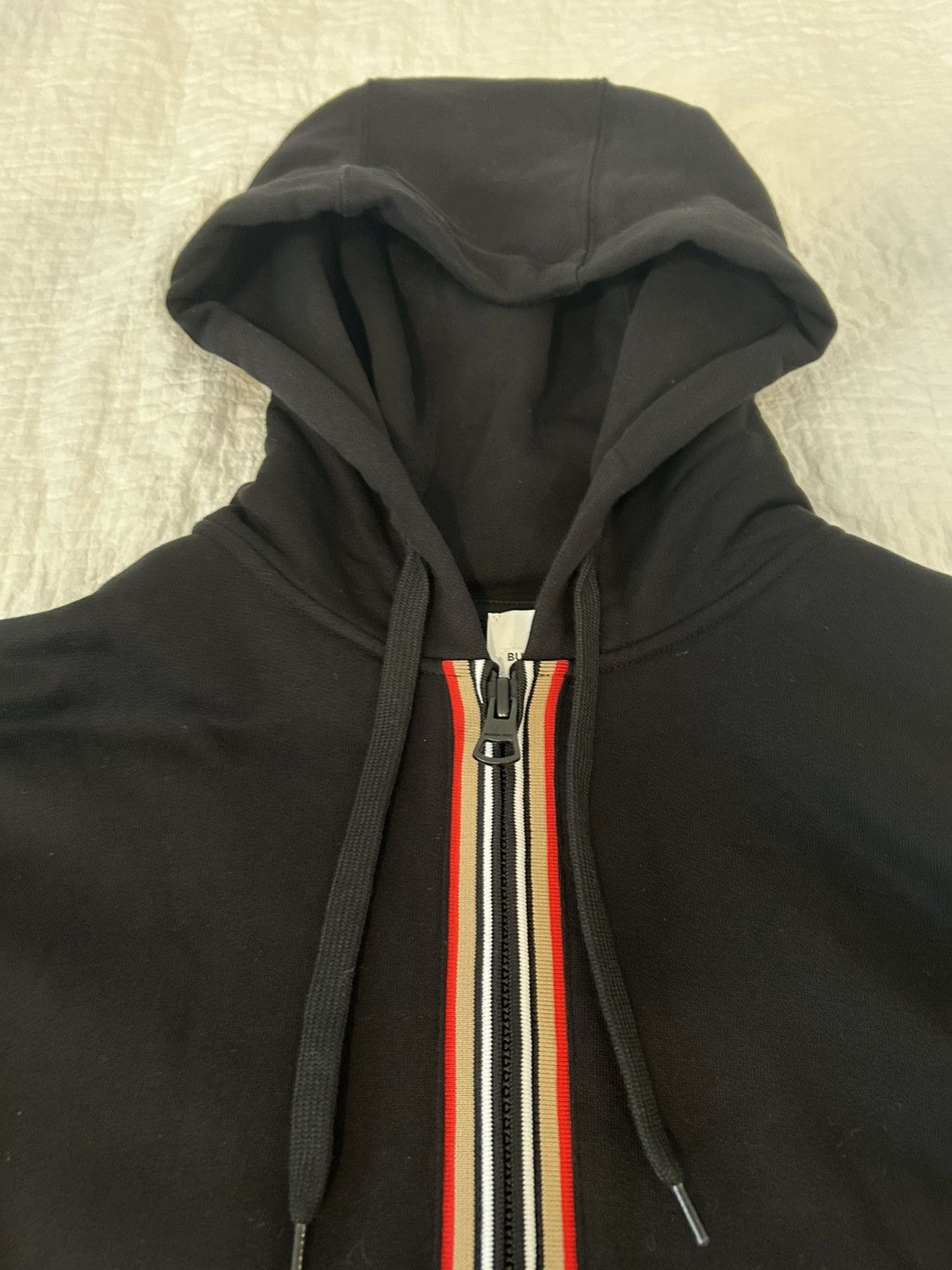 Burberry Burberry Stripe Zip up Hoodie Black Size US M / EU 48-50 / 2 - 4 Thumbnail