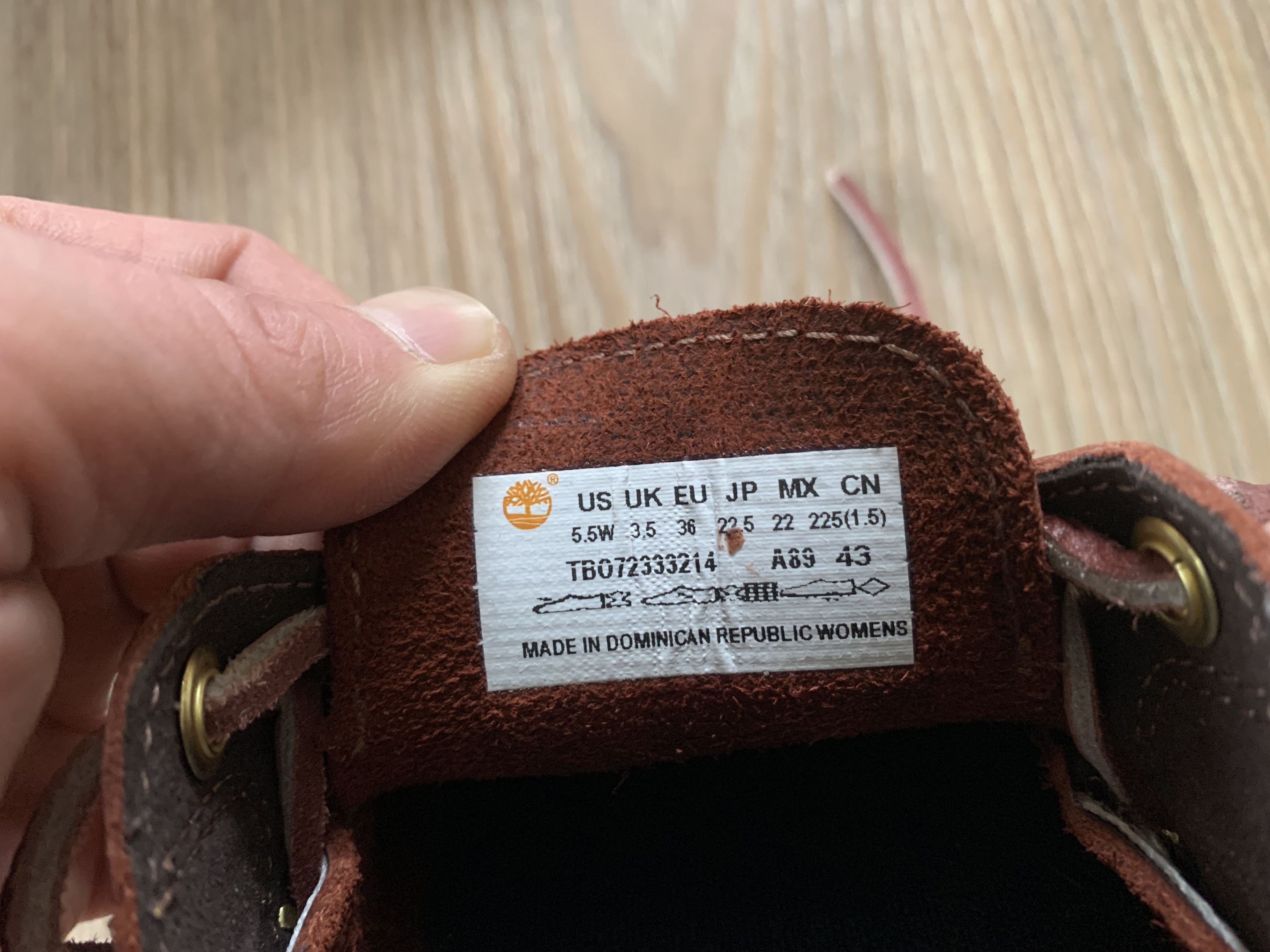Timberland Womens Timberland Classic 2-Eye Boat Shoes Size US 5.5 / IT 35.5 - 7 Thumbnail