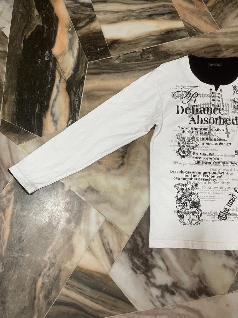 Hysteric Glamour Beaumont Carr Poem Gothic Trinal with Chain Size US L / EU 52-54 / 3 - 3 Thumbnail