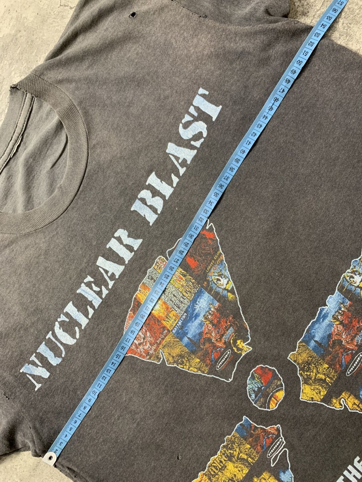 Band Tees Vintage Nuclear blast band shirt (resized) Size US S / EU 44-46 / 1 - 6 Thumbnail