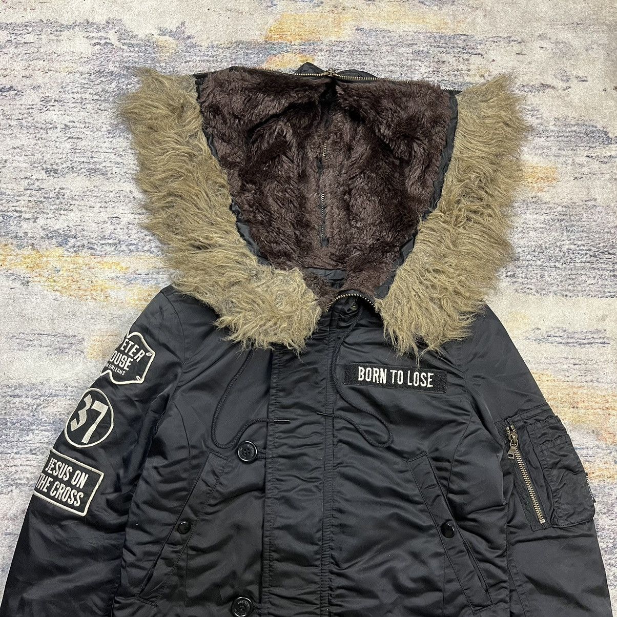 HYSTERIC GLAMOUR ダウンジャケット フード付き N-3Bタイプ Supreme シュプリーム SUPREME x HYSTERIC GLAMOUR(ヒステリック