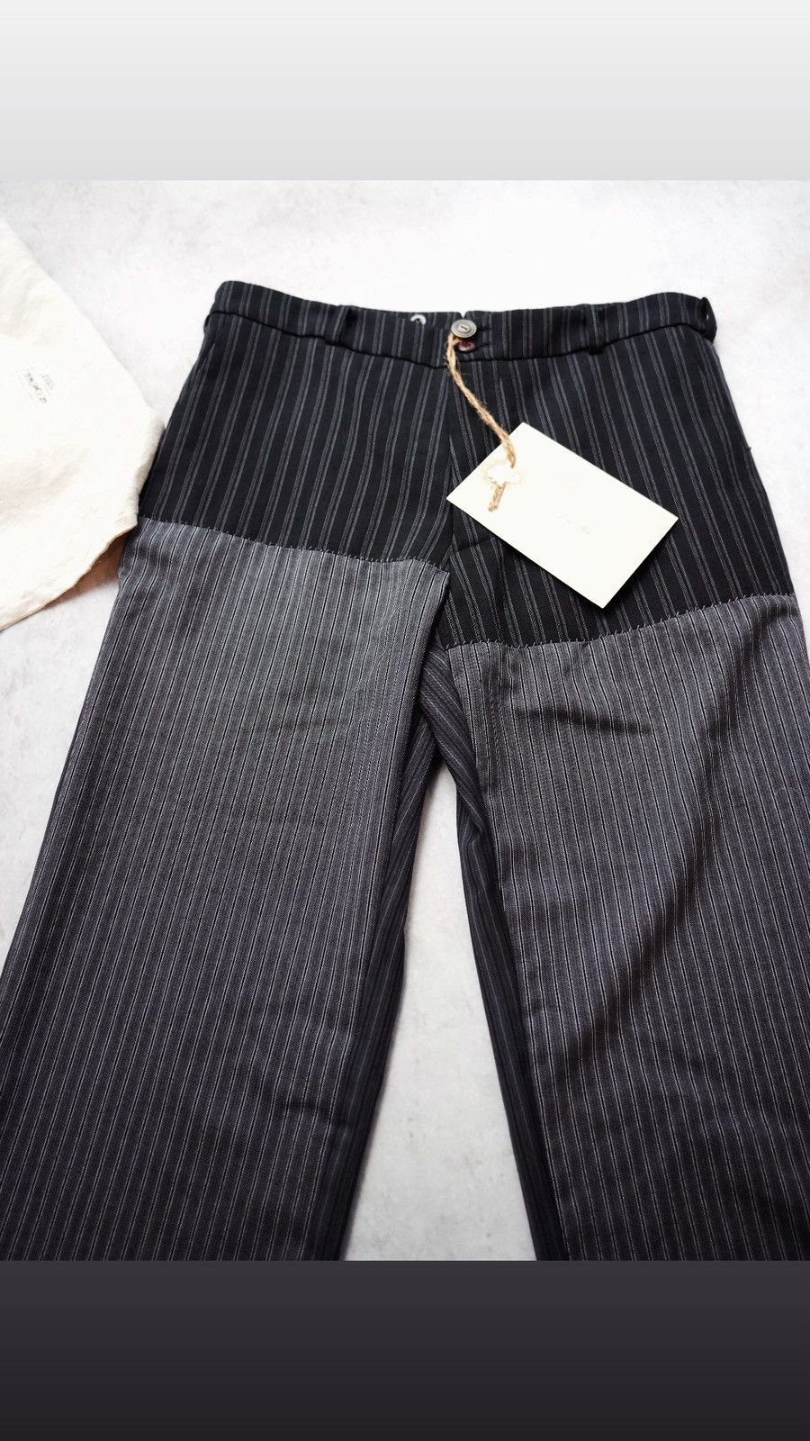 Archivio J.M. Ribot ARCHIVIO J.M. RIBOT Vintage Wool Trousers Size US 34 / EU 50 - 4 Thumbnail