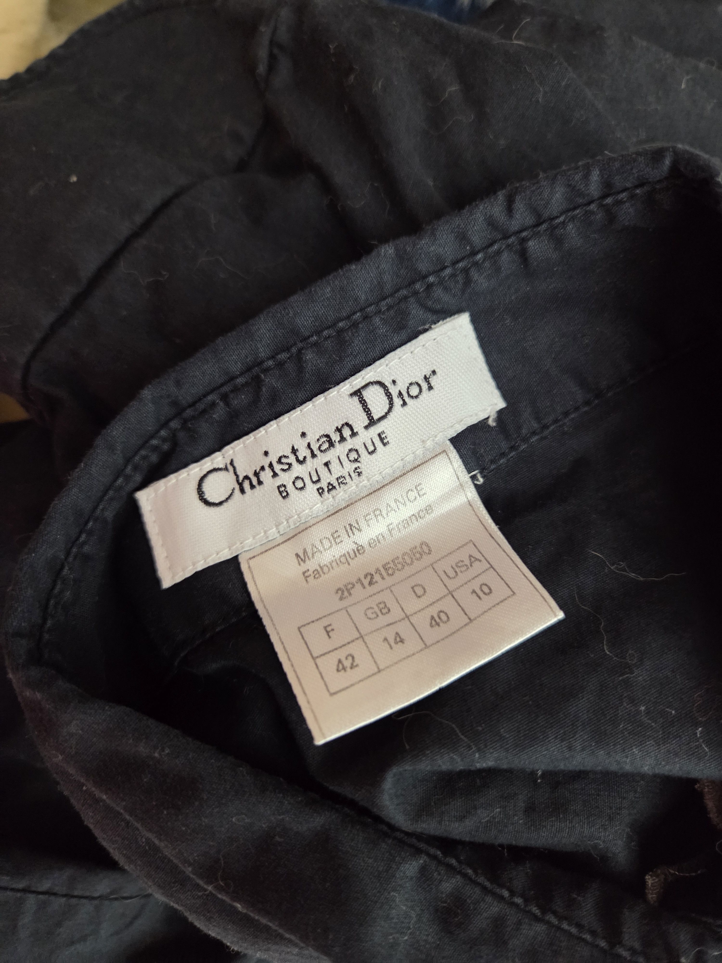 Dior Vintage Dior Galliano 2002 top archive 2000s japan Size XS / US 0-2 / IT 36-38 - 7 Thumbnail