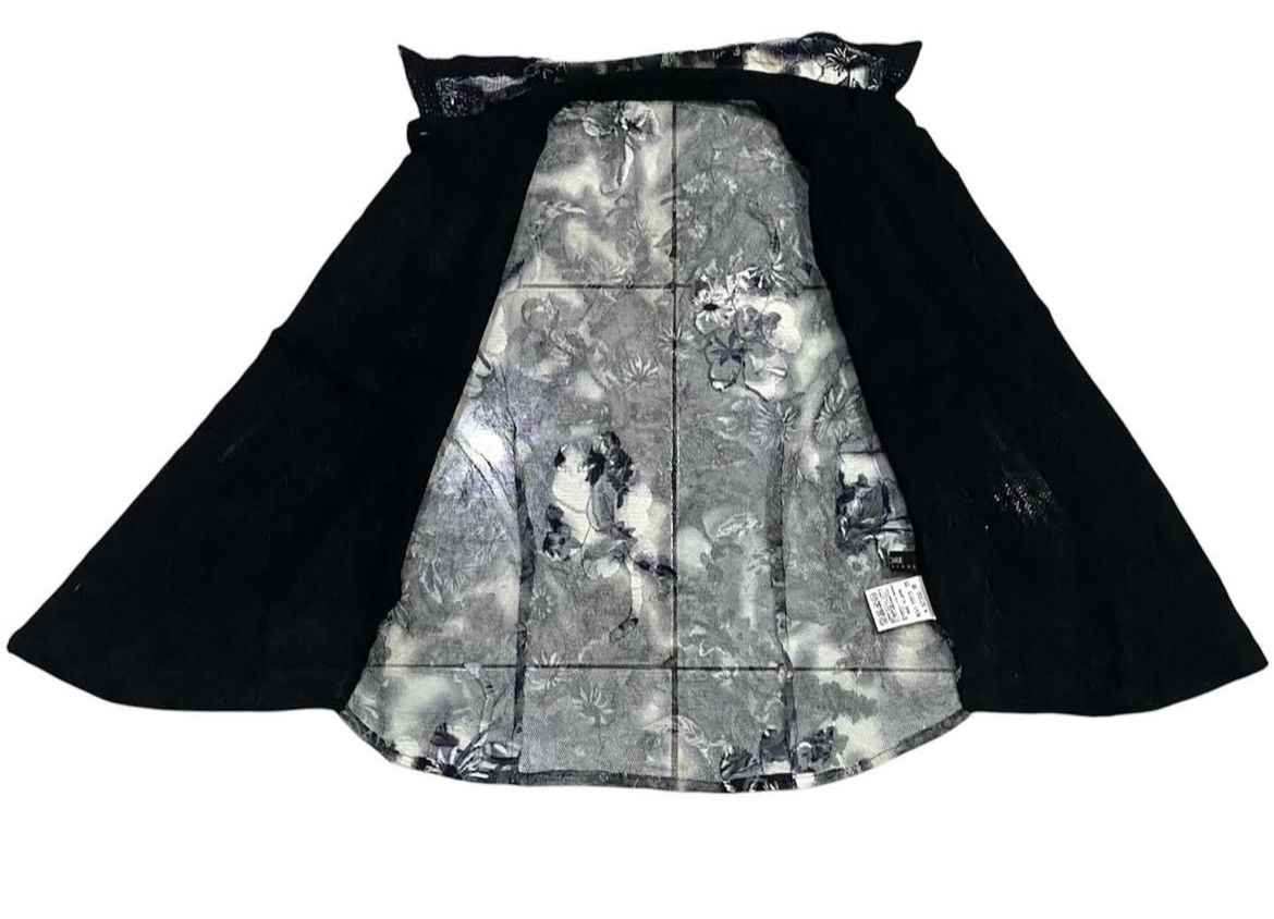 Japanese Brand 2000s Pinore Poem Abstract Mesh Sleveeless Shirt y2k Lgb Size US S / EU 44-46 / 1 - 3 Thumbnail