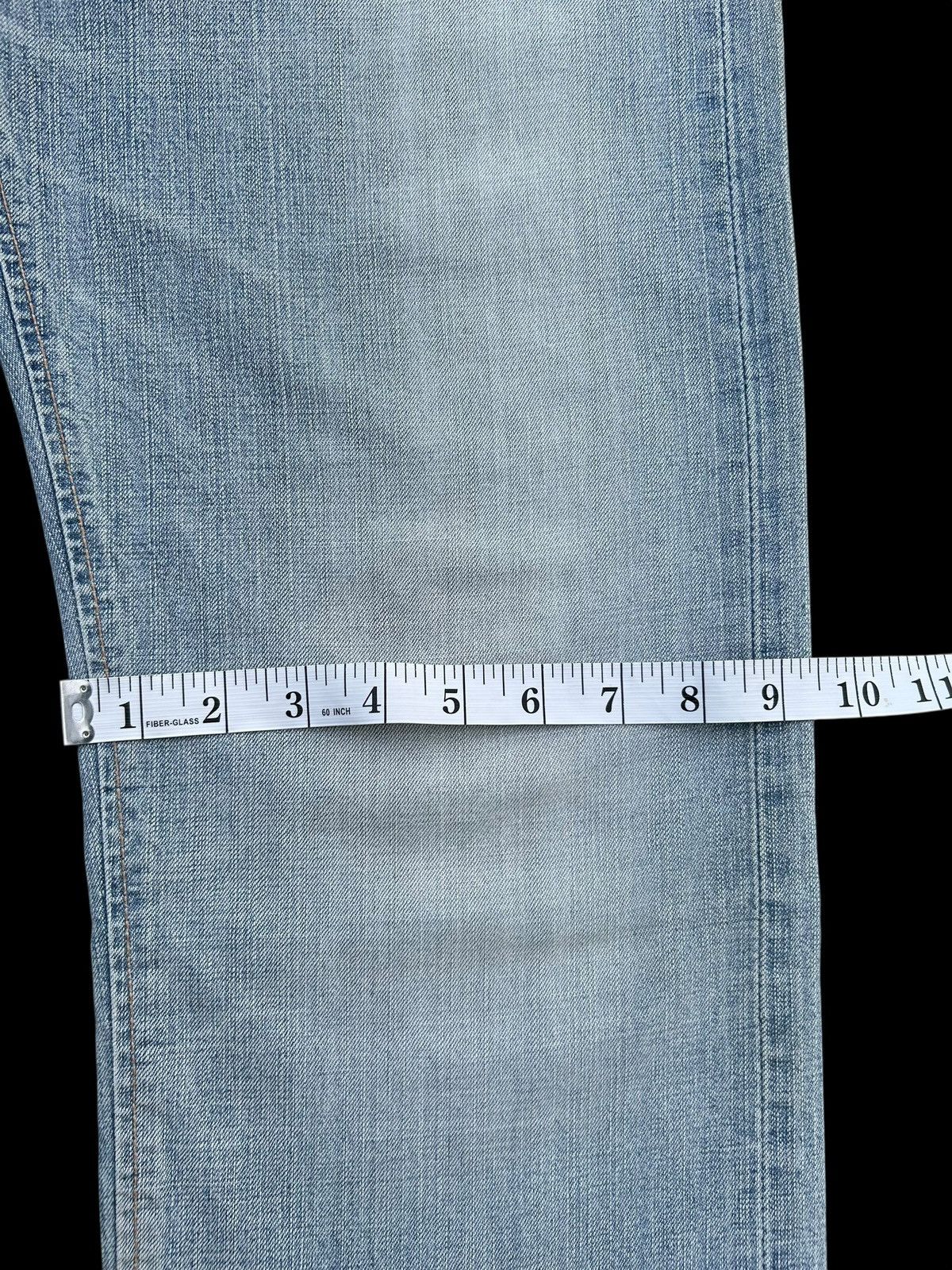 Kapital Vintage Edwin 505ZX Selvedge Distressed Faded Denim Jeans Size US 30 / EU 46 - 16 Thumbnail