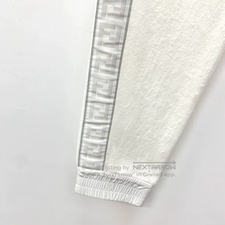 Fendi Fendi size S White Side Logo Letter Cotton Drawstring Leisu Size 42" / US 20 - 5 Thumbnail