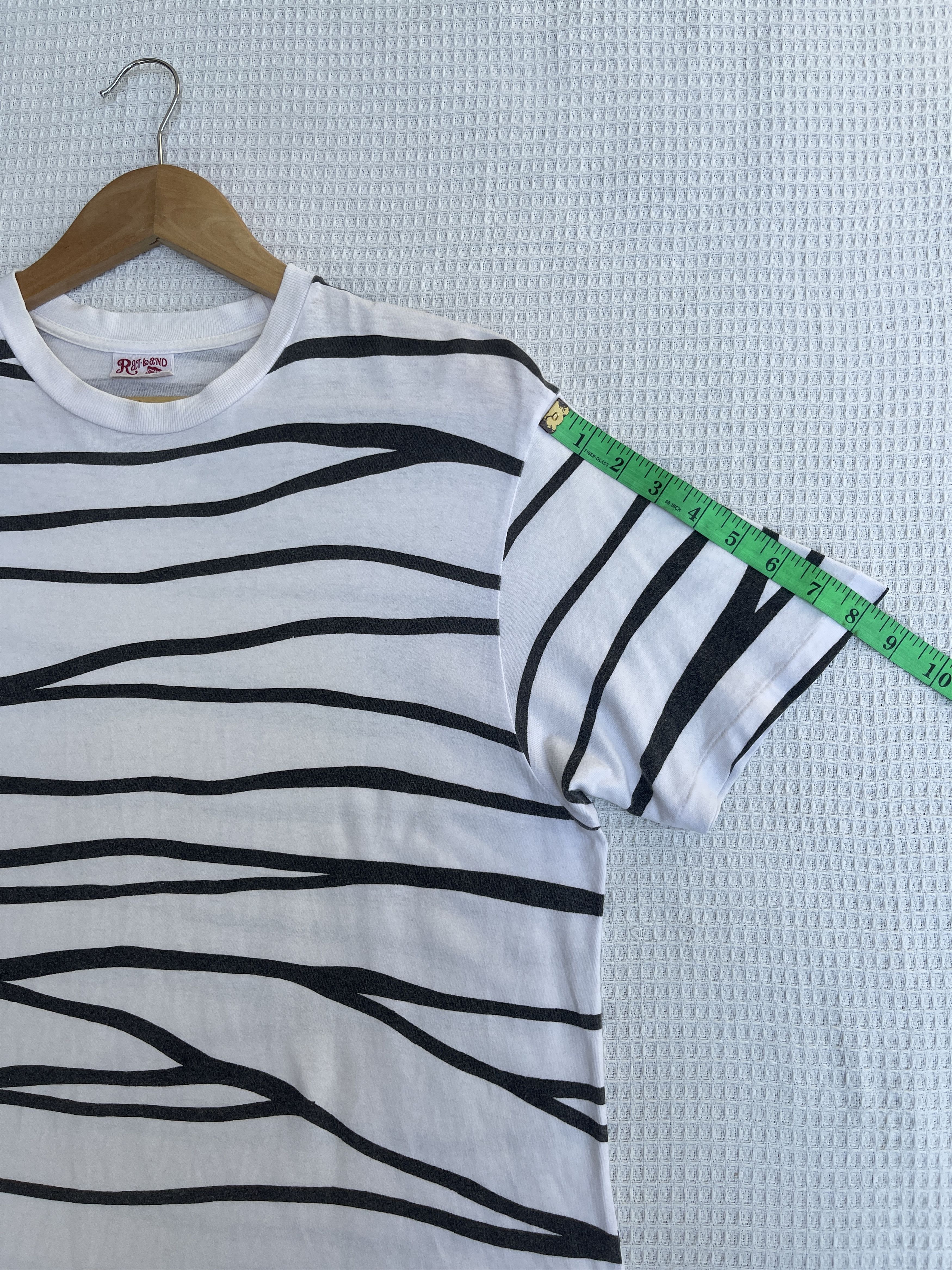 Vintage Last Drop🔥Rare🔥Vintage Rat Land Japan Striped T-Shirt Size US L / EU 52-54 / 3 - 10 Thumbnail