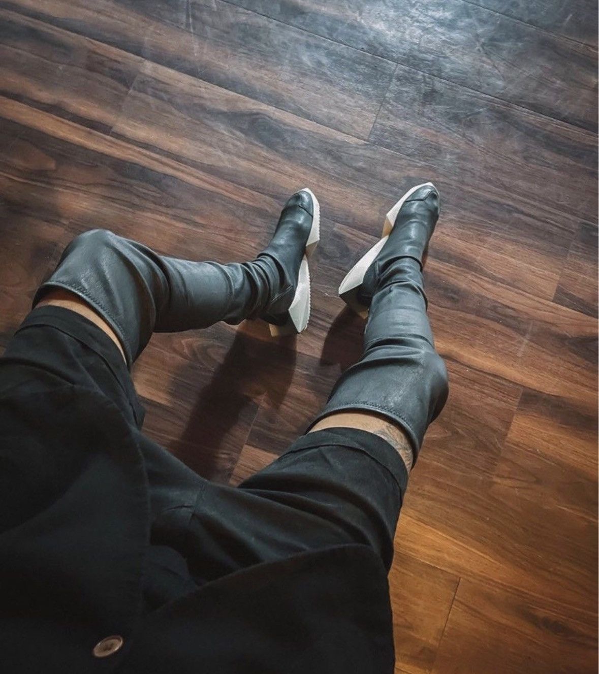 ×RICK OWENS RO RUNNER STRETCH BOOT RICK OWENS RO RUNNER STRETCH BOOT Rick Owens x adidas RO Stretch