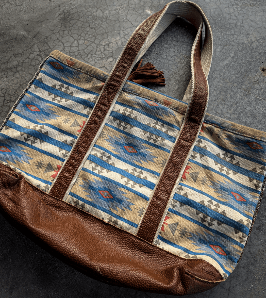Beams Plus × Japanese Brand Beams Heart By Beams Japan Native Tote Bag (M) Size ONE SIZE - 11 Thumbnail