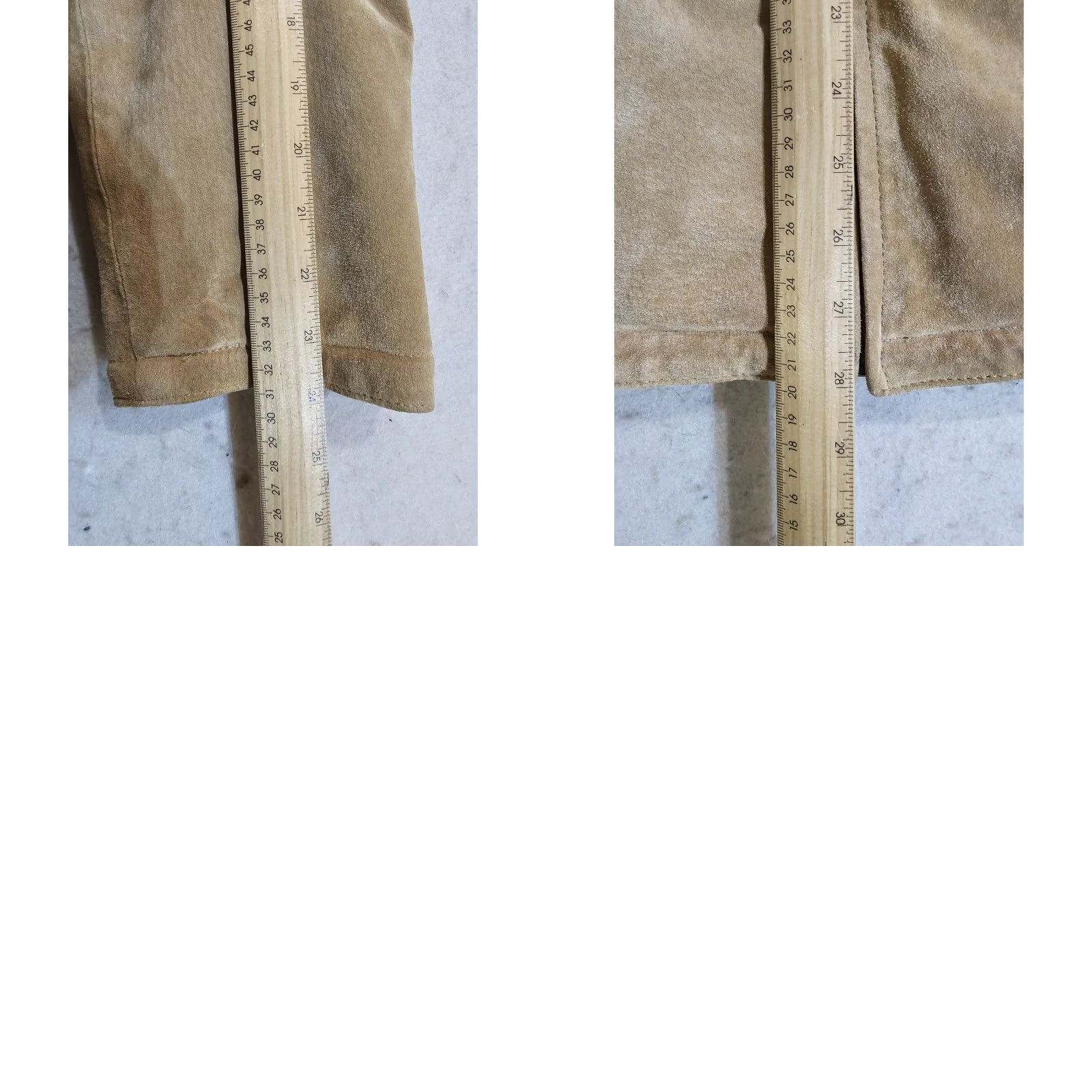 Vintage VINTAGE Winlit Beige Leather/Suede Faux Fur Full Zip Coat Jacket Womens Sz Large Leather/Suede Faux Fur Full Zip Coat Jacket Beige 90s Womens Size L / US 10 / IT 46 - 9 Thumbnail