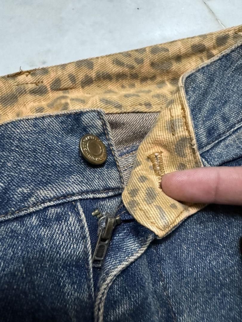 Tornado Mart 💥FLARE💥INSANE JAPANESE RUSTY MUDMAX BELL BOTTOM ZIPPER STYLE Size US 26 / EU 42 - 7 Thumbnail