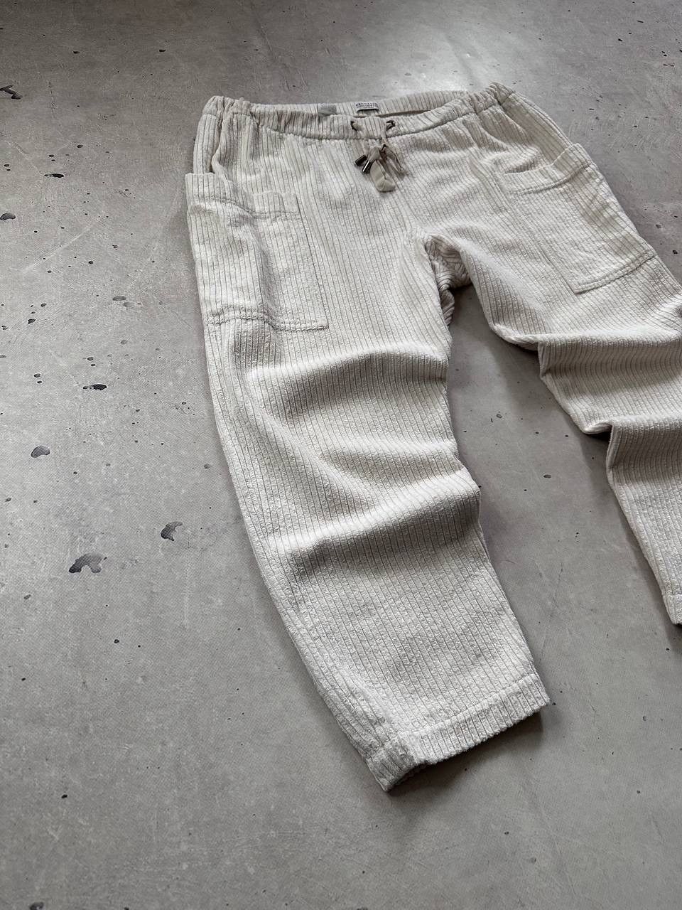 Brunello Cucinelli Brunello Cucinelli Cordury Woman’s Pants Size 32" / US 10 / IT 46 - 2 Thumbnail