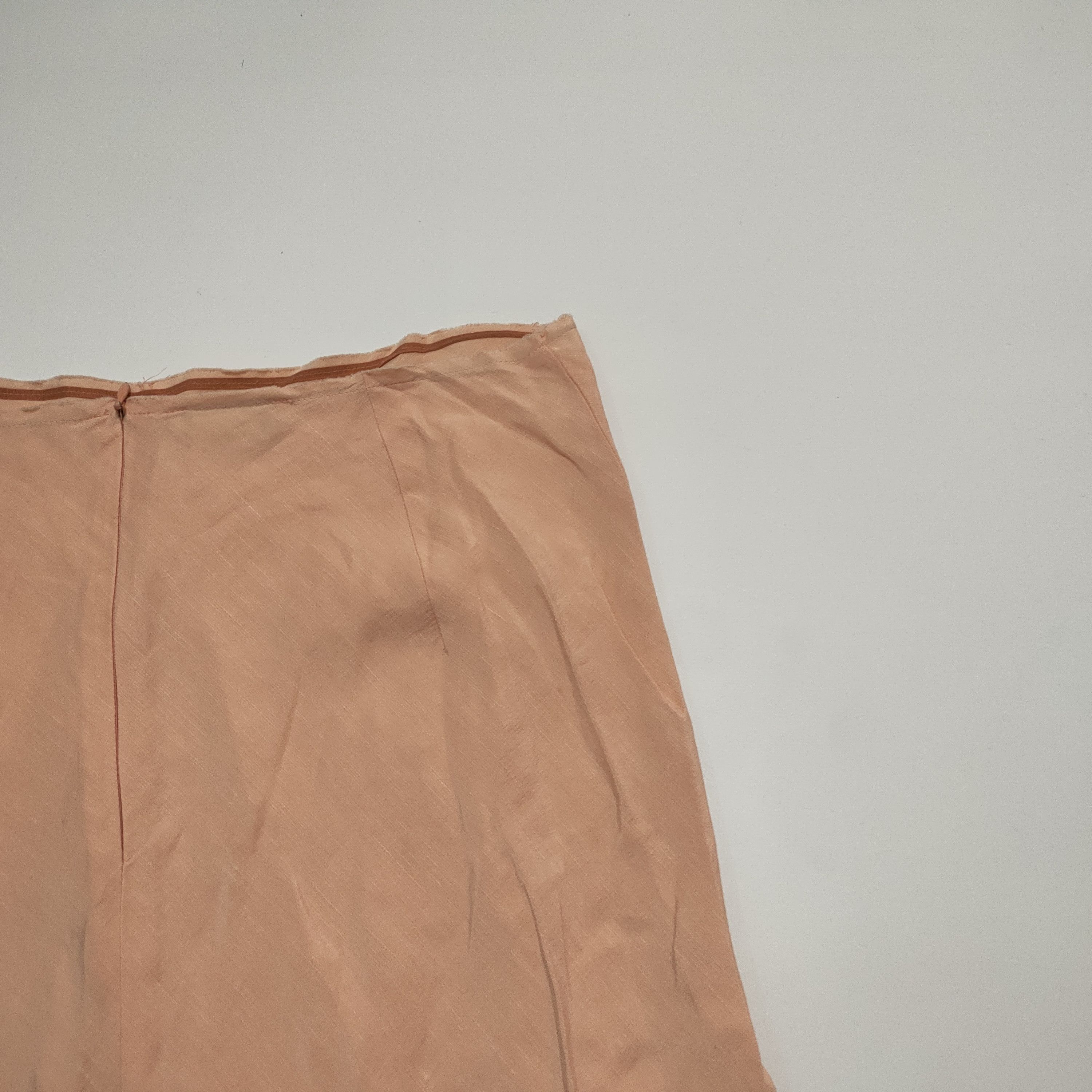 Dries Van Noten Dries Van Noten Peach Flared Skirt Size 32" / US 10 / IT 46 - 9 Thumbnail