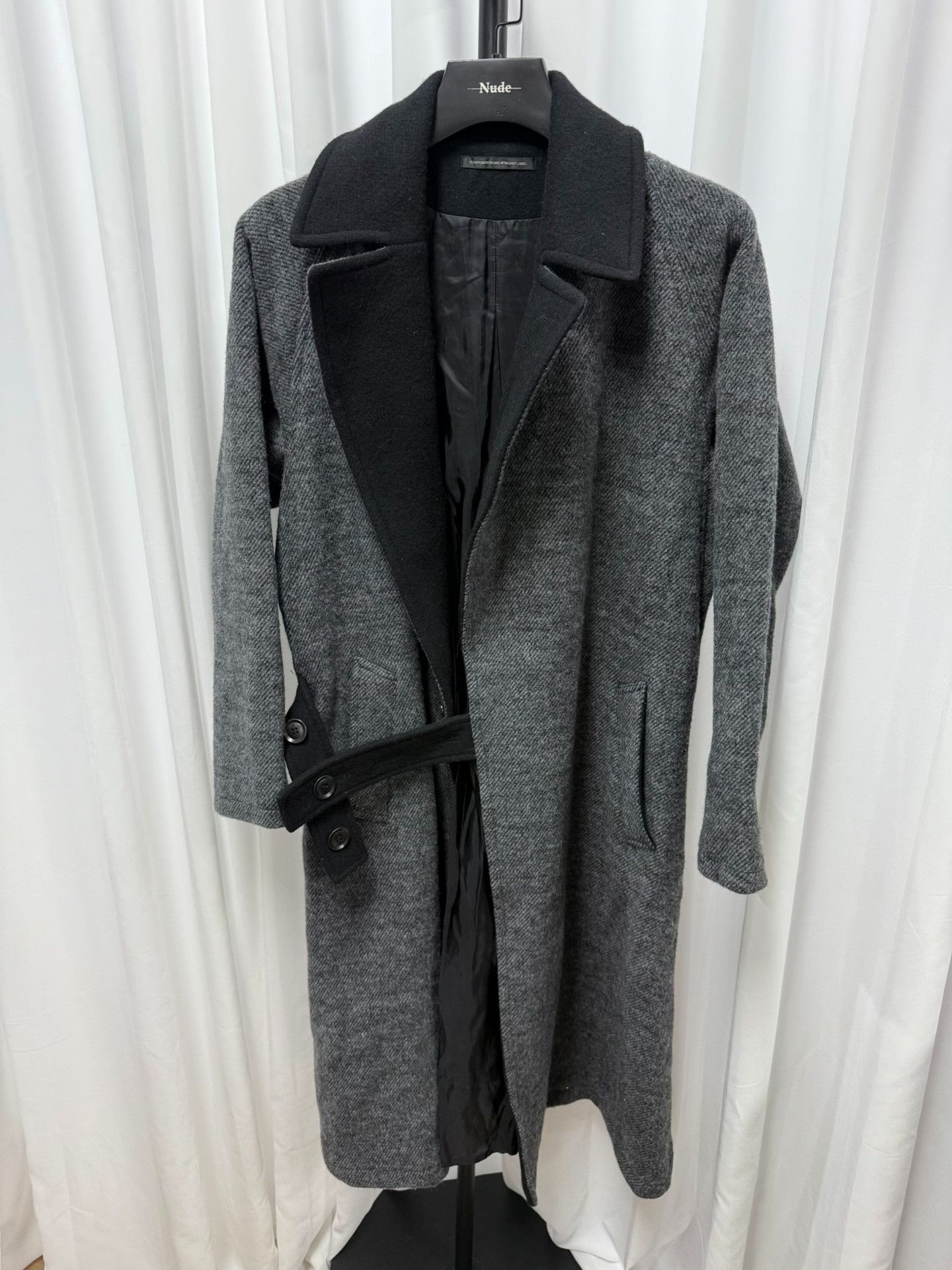 Yohji Yamamoto thick wool blend coat by yohji yamamoto Size US M / EU 48-50 / 2 - 1 Thumbnail