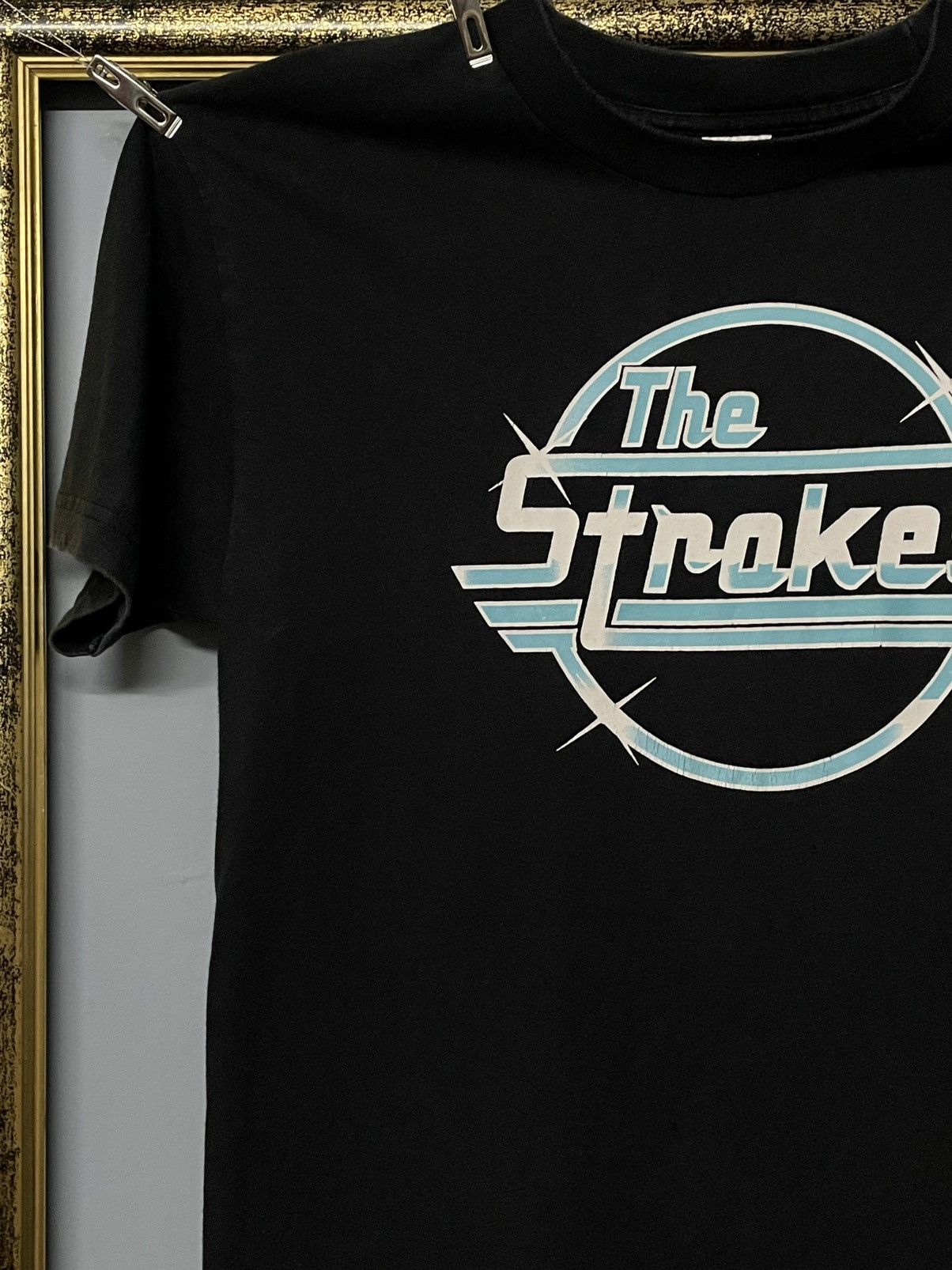 Vintage Vintage Original The Strokes American Og Rock Band Logo Tee Size US M / EU 48-50 / 2 - 5 Thumbnail