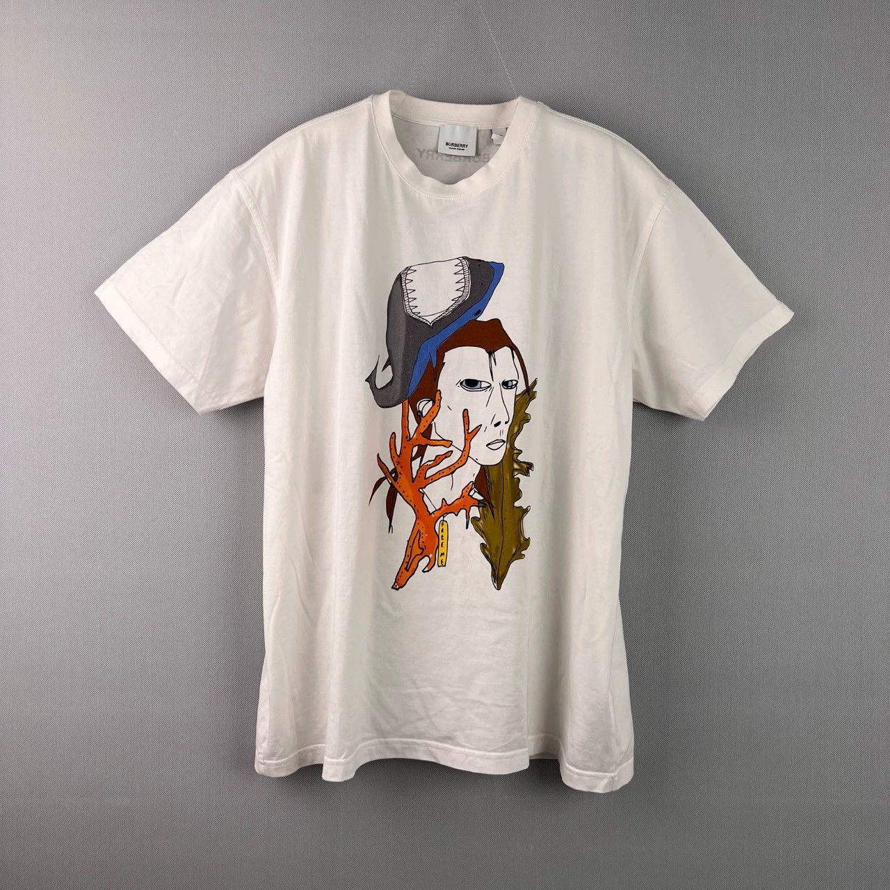 Burberry Burberry SS21 Sketch Print Short Sleeve Size US XS / EU 42 / 0 - 1 Thumbnail
