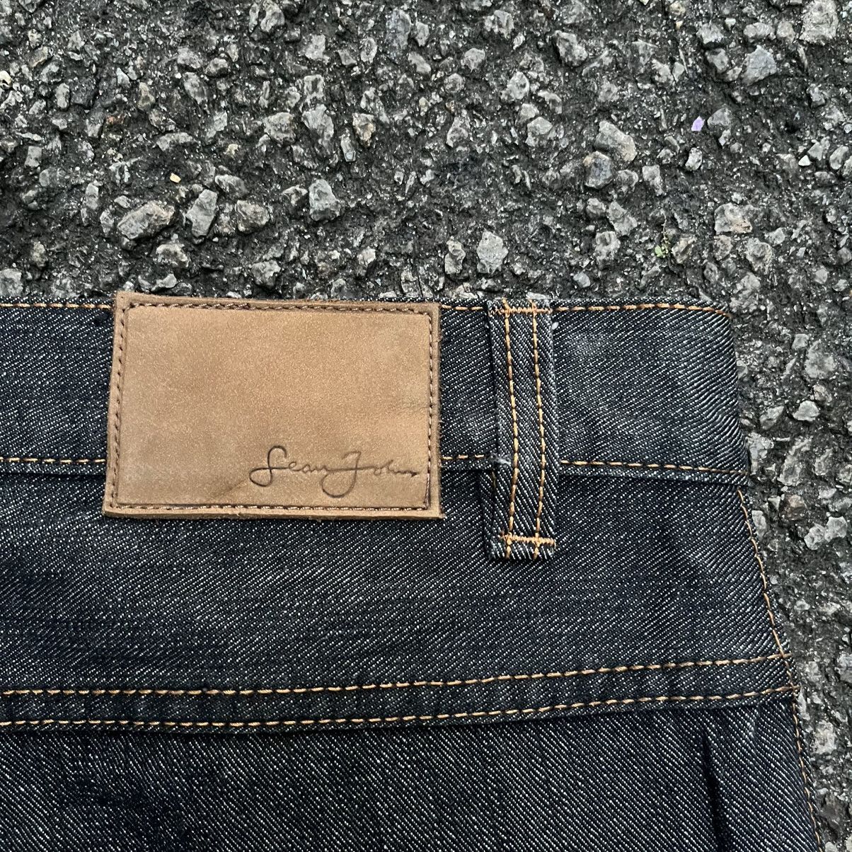 Sean John Y2K Vintage Sean John Embroidery Jeans Faded Black Denim Size US 40 / EU 56 - 14 Thumbnail