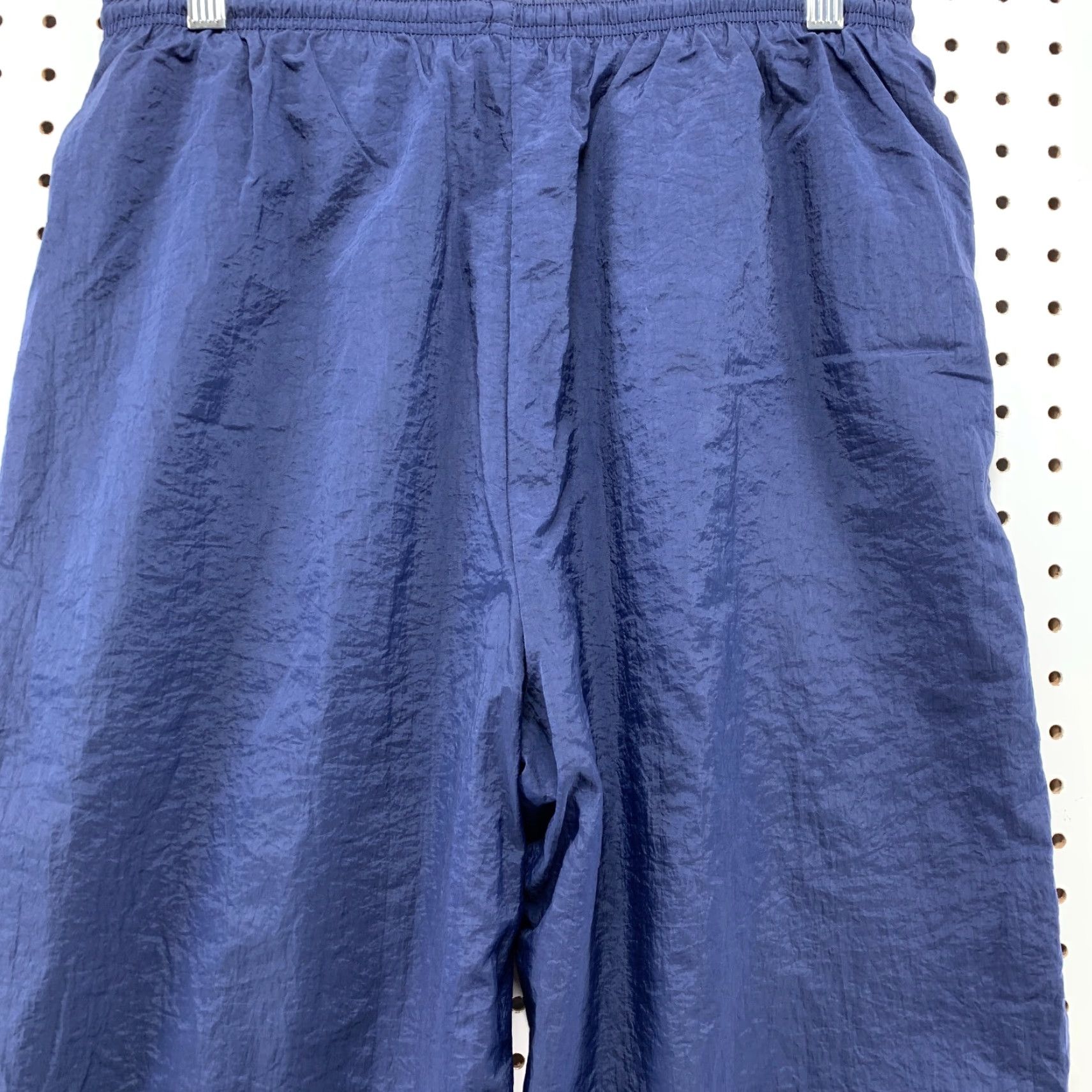 Nike Vintage Nike 90s Windbreaker Track Pants Men Large Blue Softshell Lined Activewear Size US 33 - 7 Thumbnail