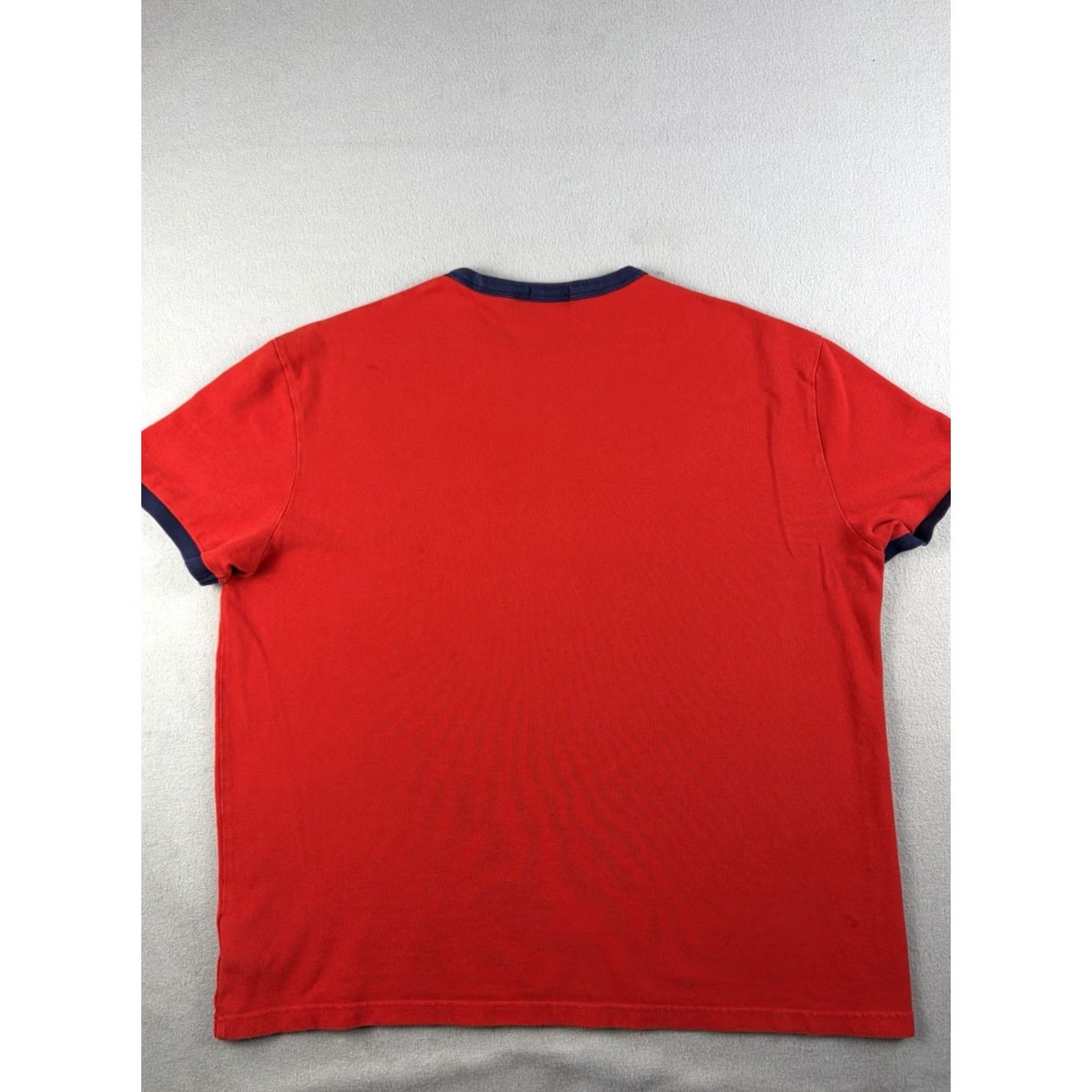 Ralph Lauren Ralph Lauren Polo Shirt Men XL Red Cotton Embroidered Polo Team Stitch Crew Neck Short Sleeve Size US XL / EU 56 / 4 - 6 Thumbnail