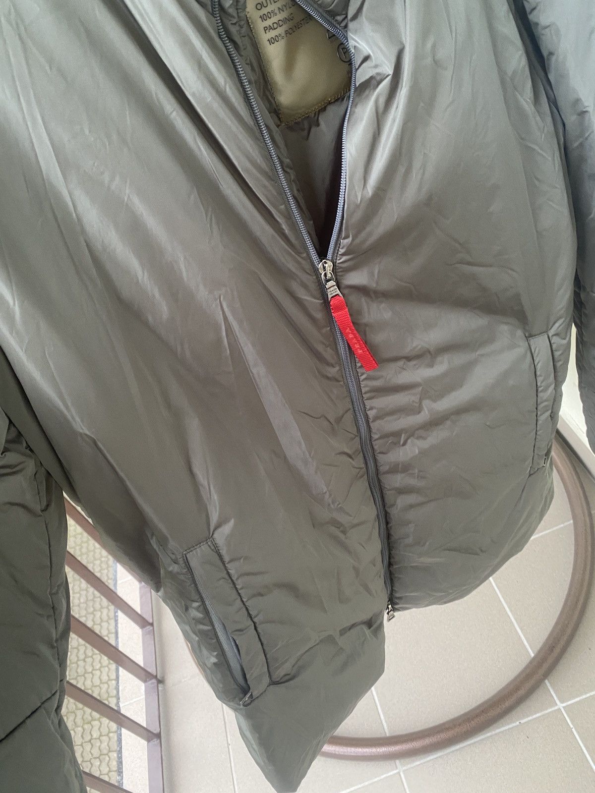 Prada Luxury vintage prada nylon long jacket Size US XL / EU 56 / 4 - 8 Thumbnail