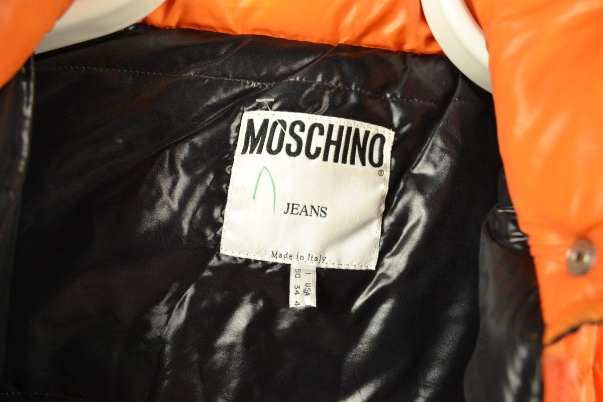 Moschino Moschino orange puffer vest gilet Size US M / EU 48-50 / 2 - 15 Thumbnail