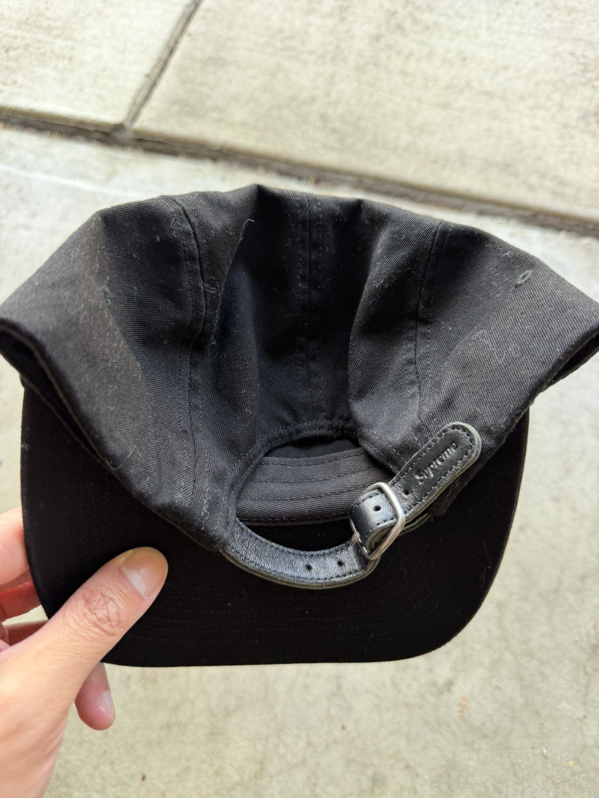Supreme Supreme Camp Cap Black Size ONE SIZE - 2 Thumbnail