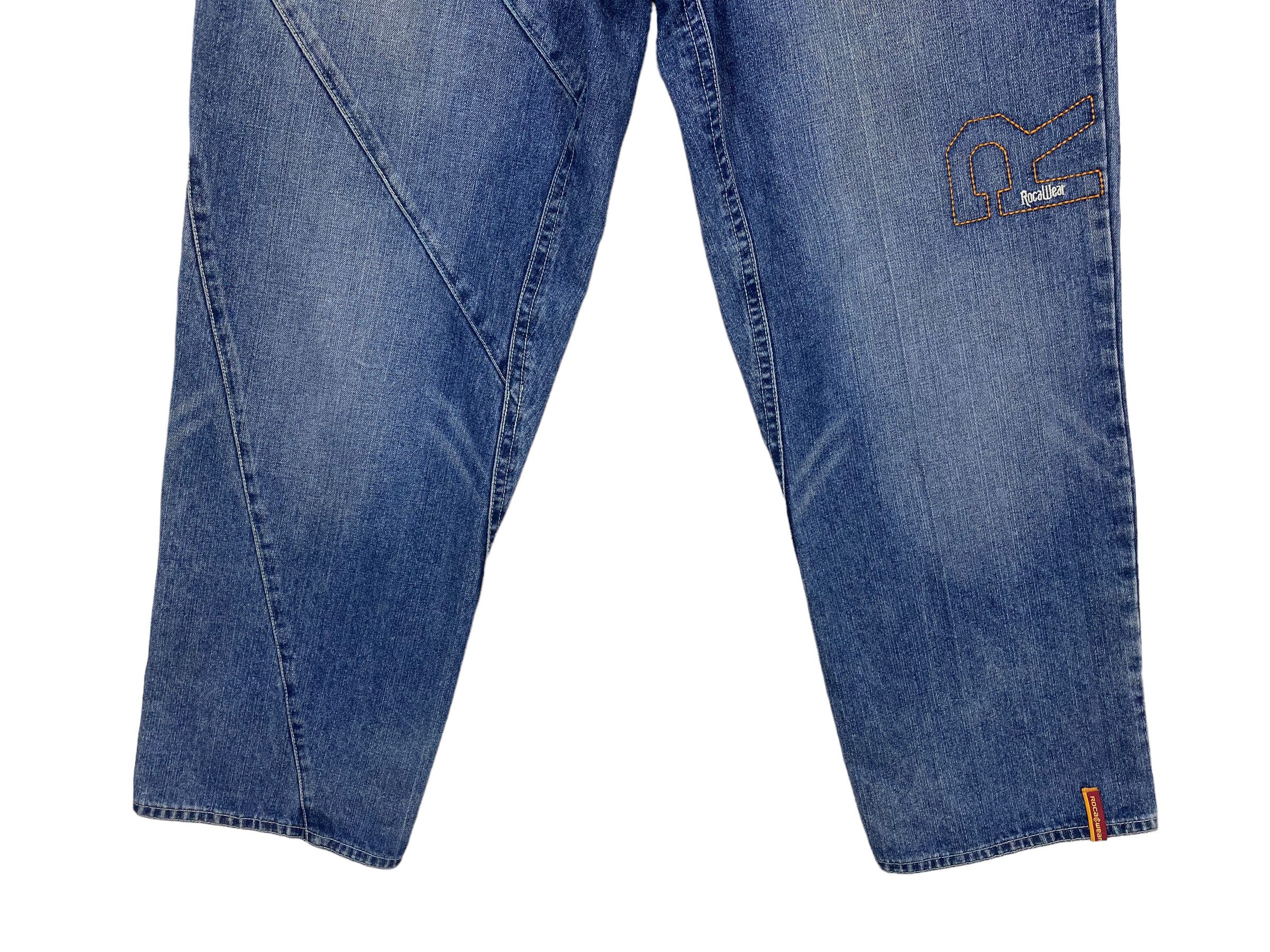 Rocawear Rocawear Baggy Jeans Hip Hop Jay Z Medium Wash Men Jeans Size US 36 / EU 52 - 8 Thumbnail