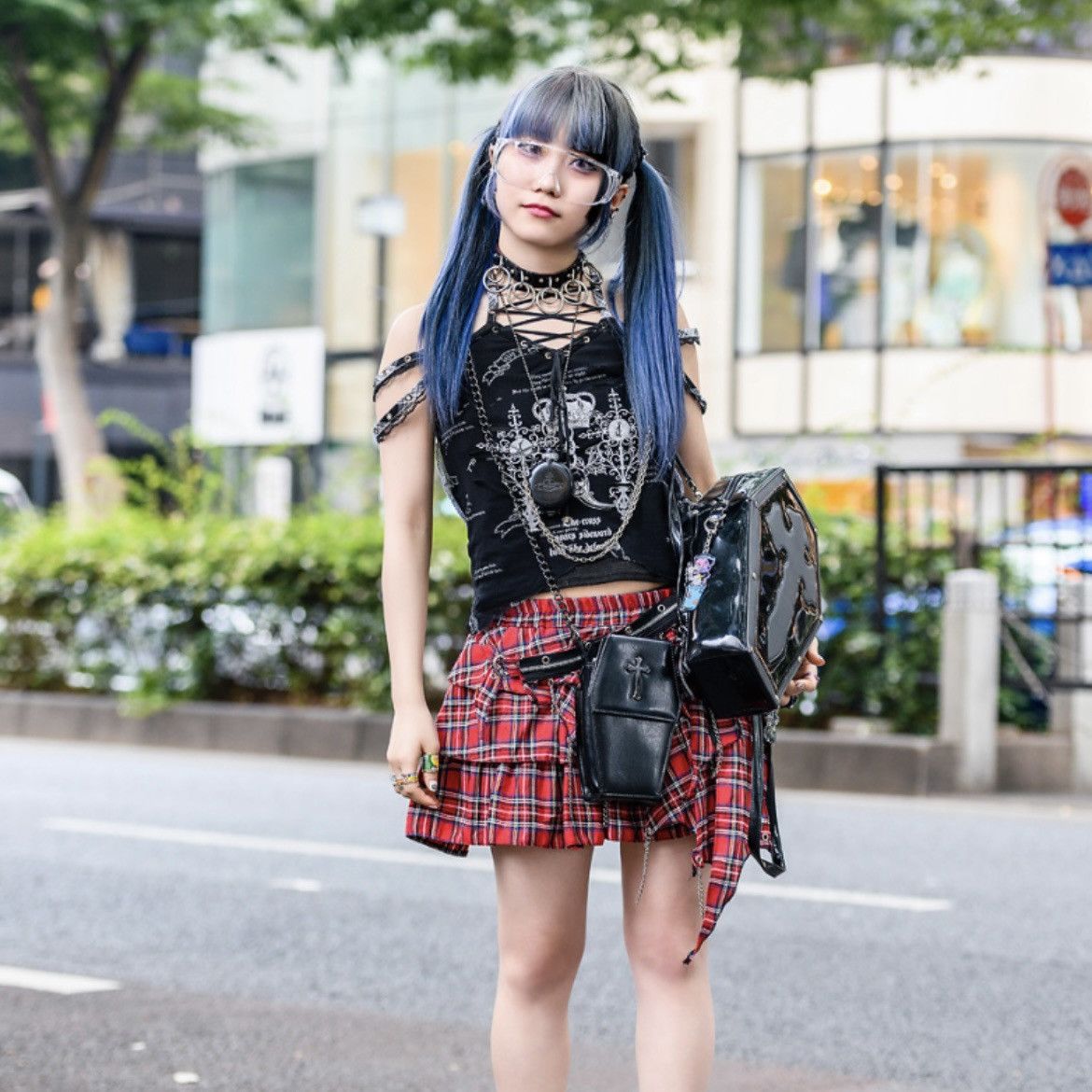 Hysteric Glamour 🇯🇵 MEZZO PIANO TARTAN MINI SKIRT Size 24" / US 00 / IT 34 - 1 Thumbnail