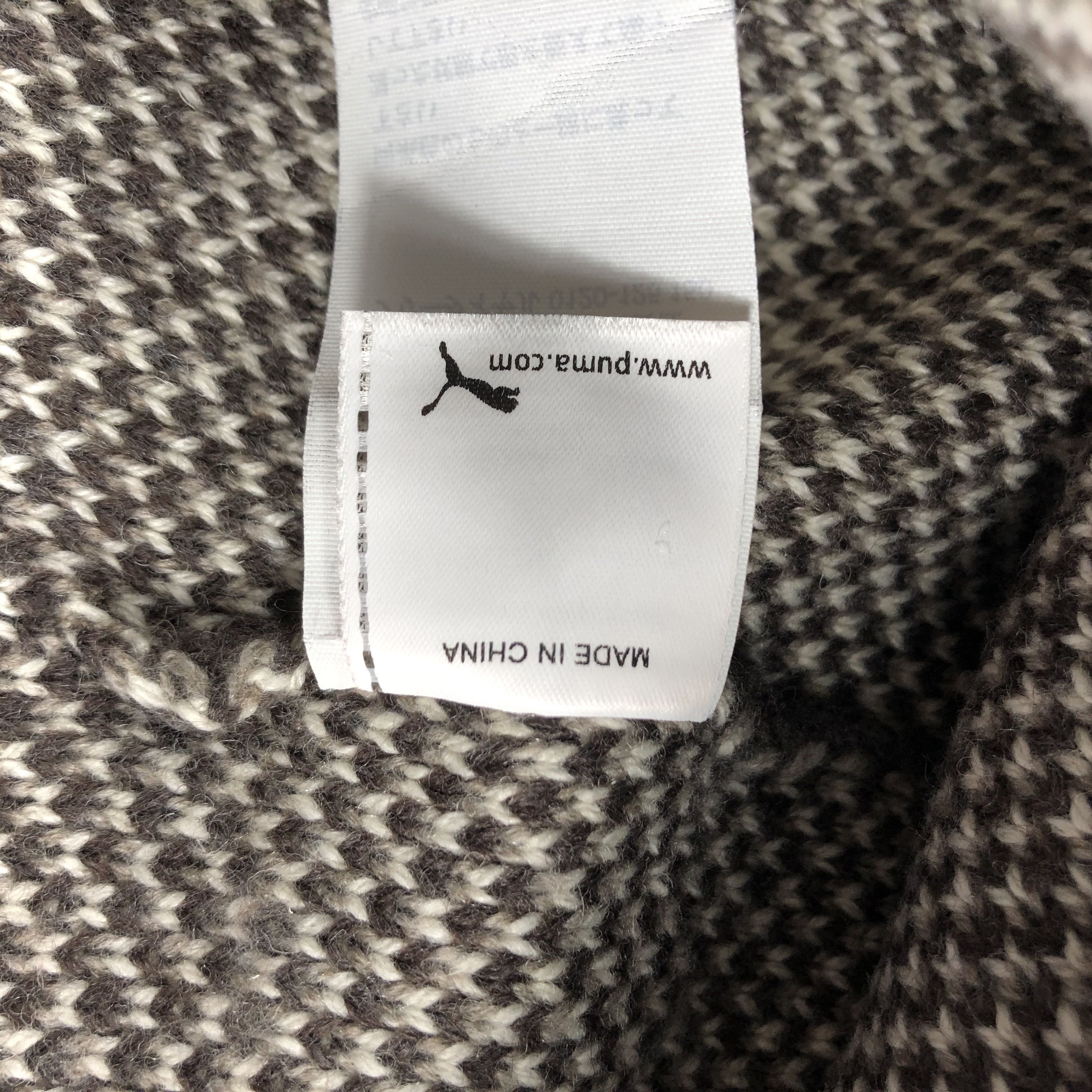 Puma × Vintage Puma Bobble Beanie Snow Hat Snow Cap -D1053 Size ONE SIZE - 9 Thumbnail