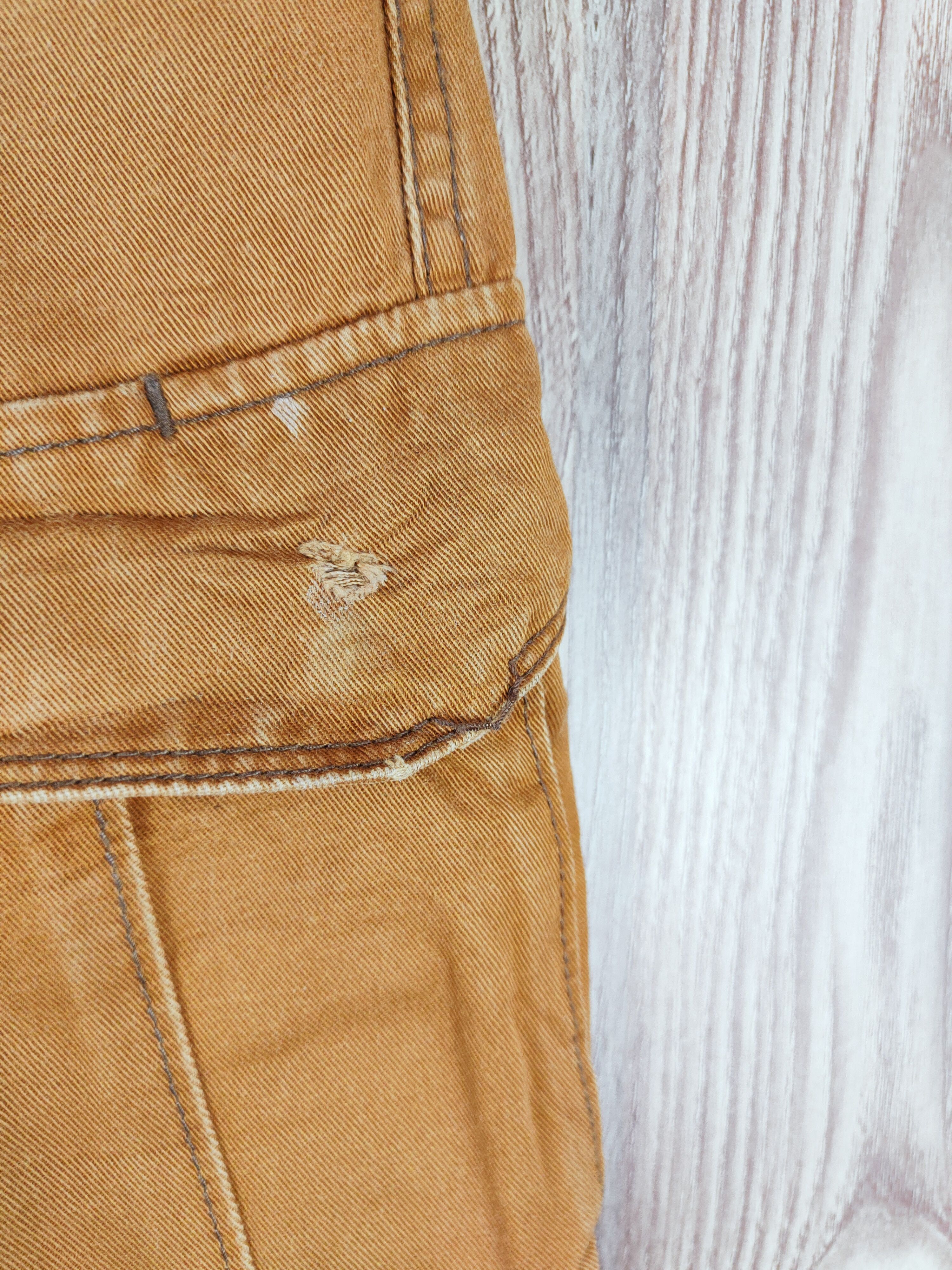 Japanese Brand Burtle Dark Orange Multipocket Tactical Cargo Pants #W240 Size US 30 / EU 46 - 6 Thumbnail