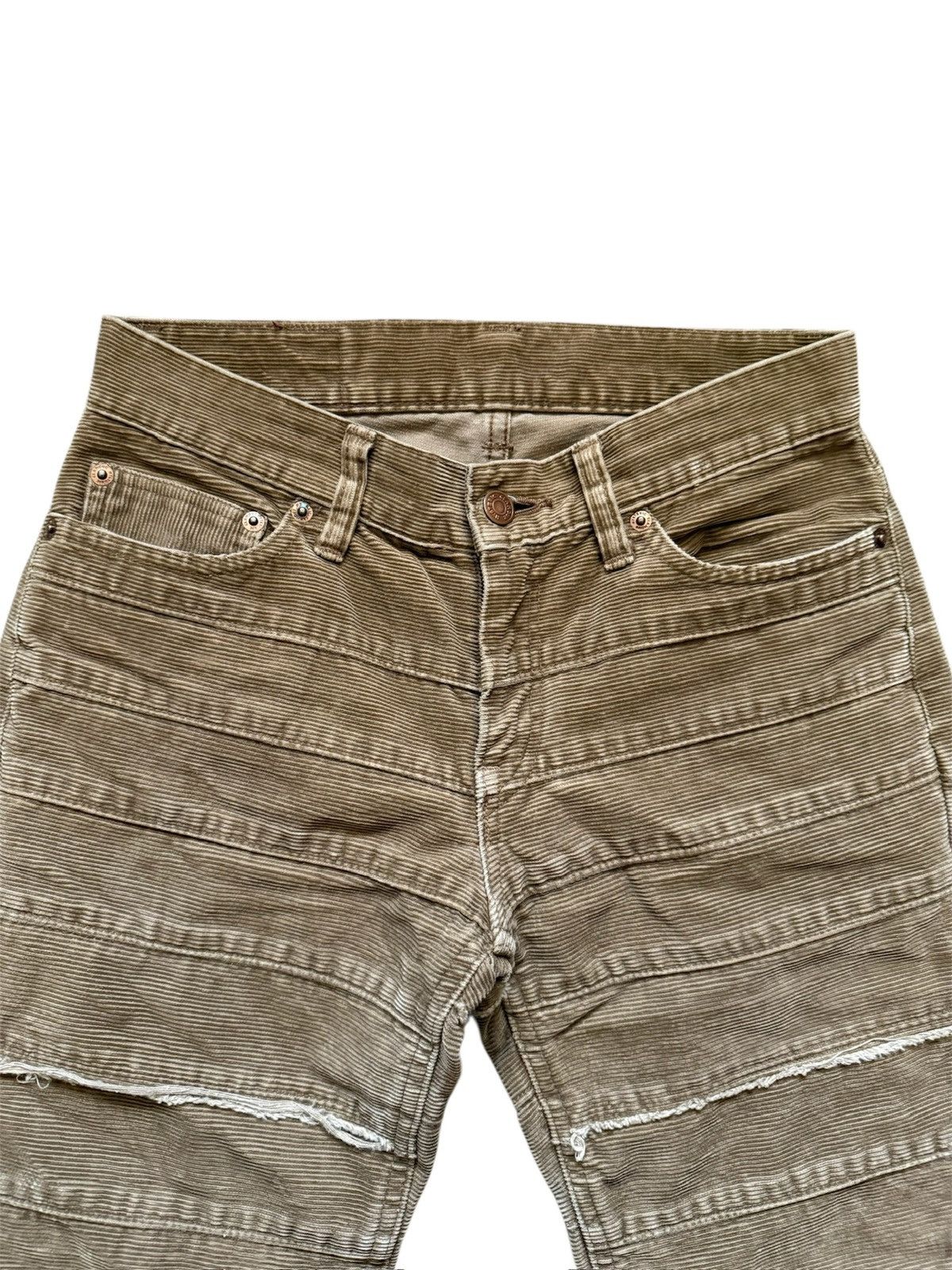 Hysteric Glamour Hysteric glamour tan corduroy hagi Size US 27 - 2 Thumbnail