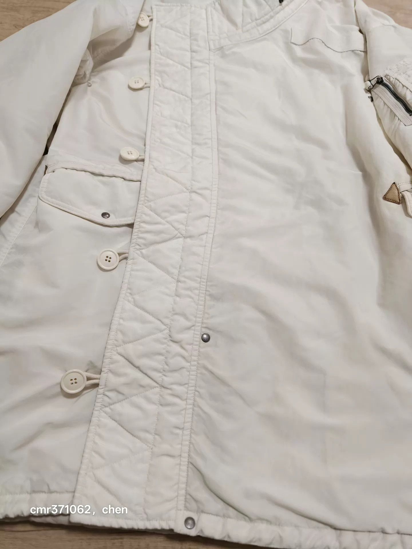 Visvim visvim 21aw valdez khampa coat off white 2 (9-95, minor) Size US M / EU 48-50 / 2 - 5 Thumbnail