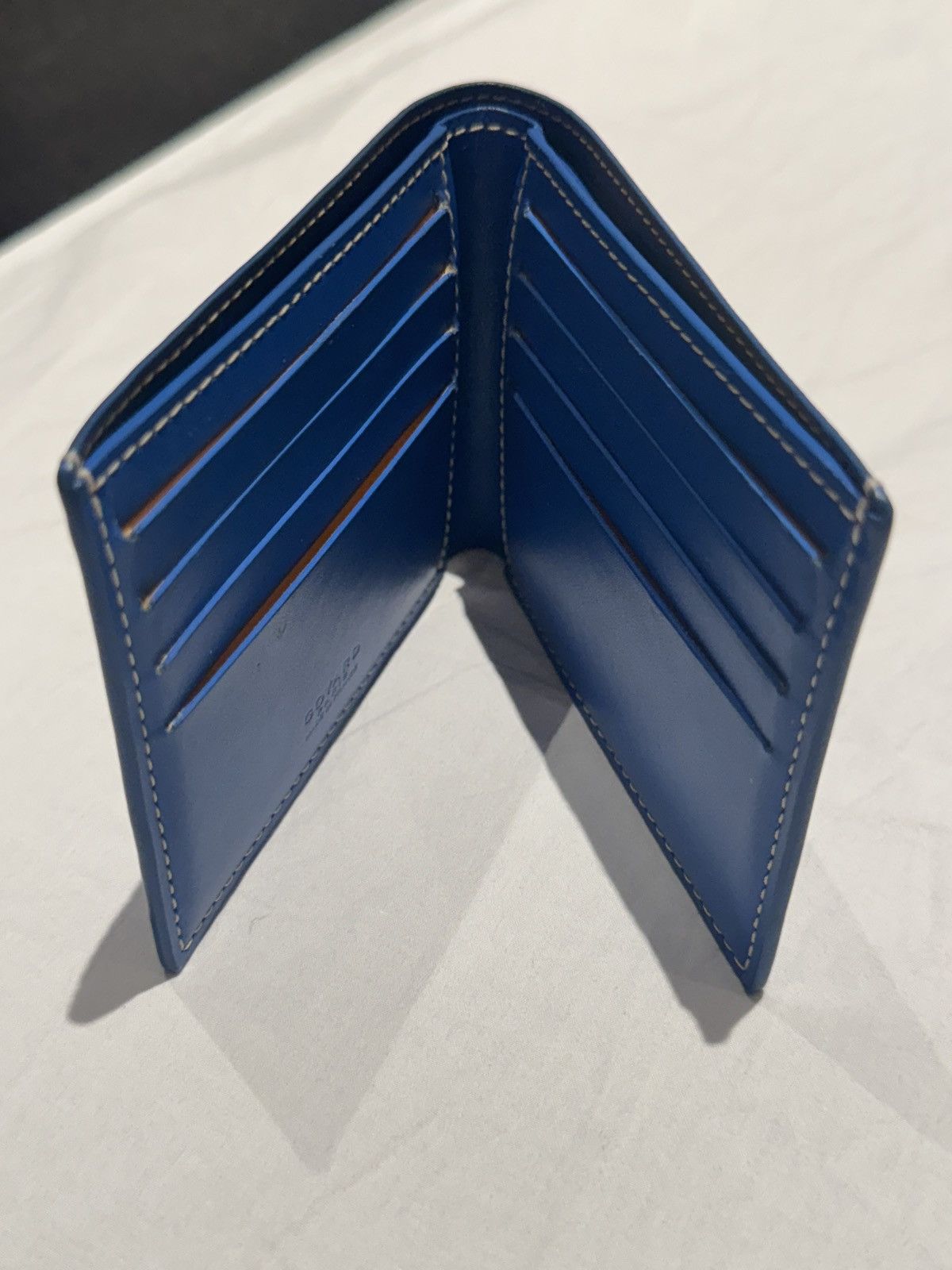 Goyard Blue Goyard Bi Fold Wallet Size ONE SIZE - 2 Thumbnail