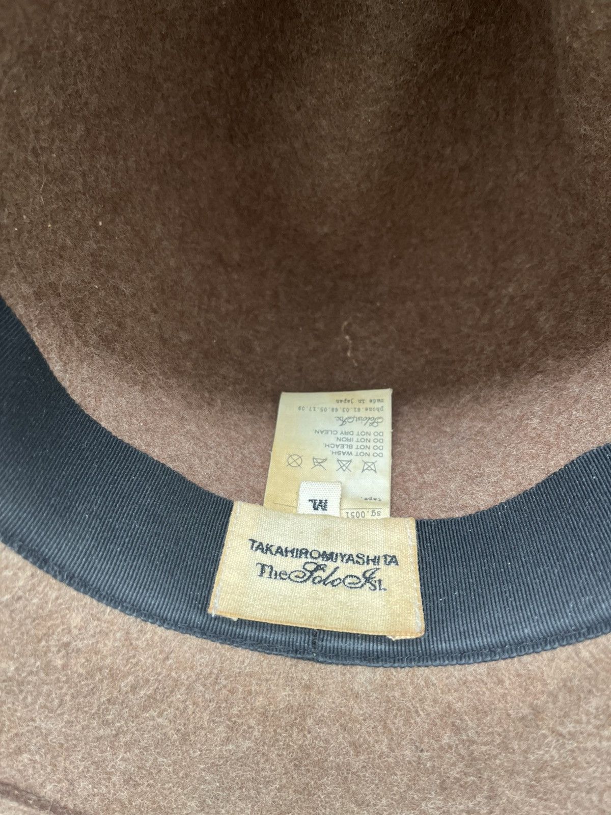 Takahiromiyashita The Soloist. nobled hat. Size ONE SIZE - 3 Thumbnail