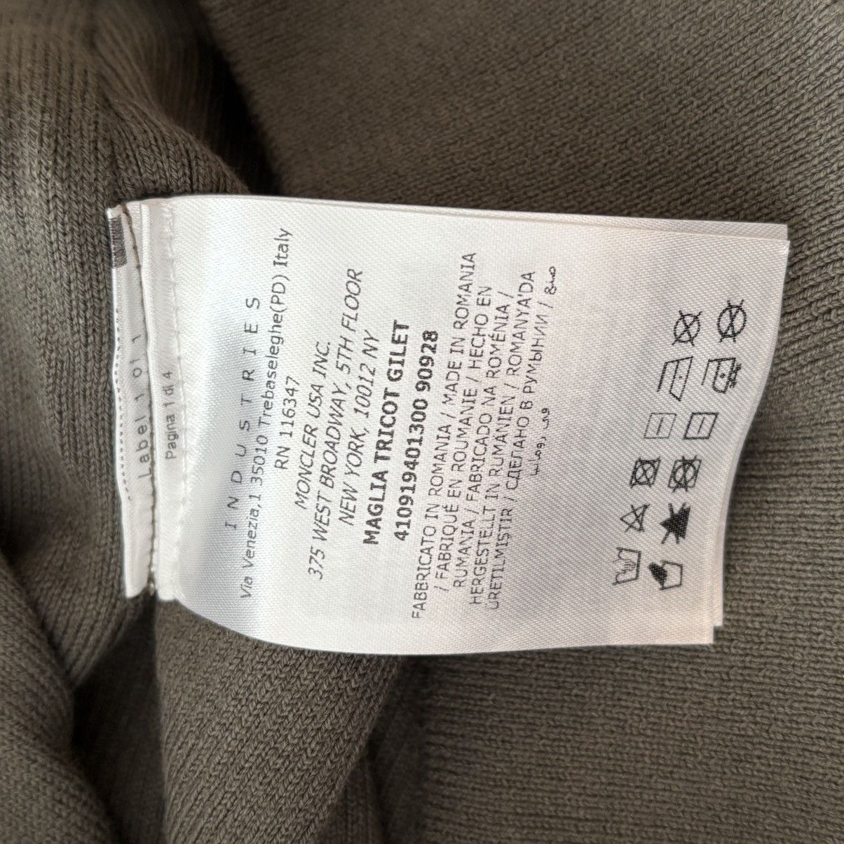 Moncler Moncler Khaki Womans Vest Size Medium Size M / US 6-8 / IT 42-44 - 5 Thumbnail