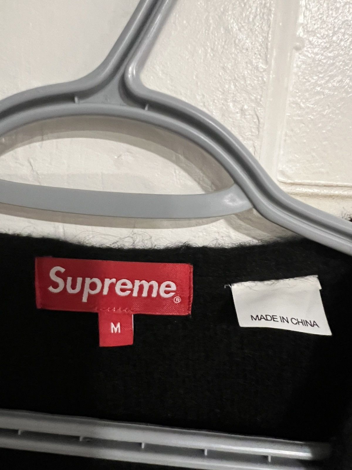 Supreme Supreme Brushed Grid Cardigan Size US M / EU 48-50 / 2 - 5 Thumbnail