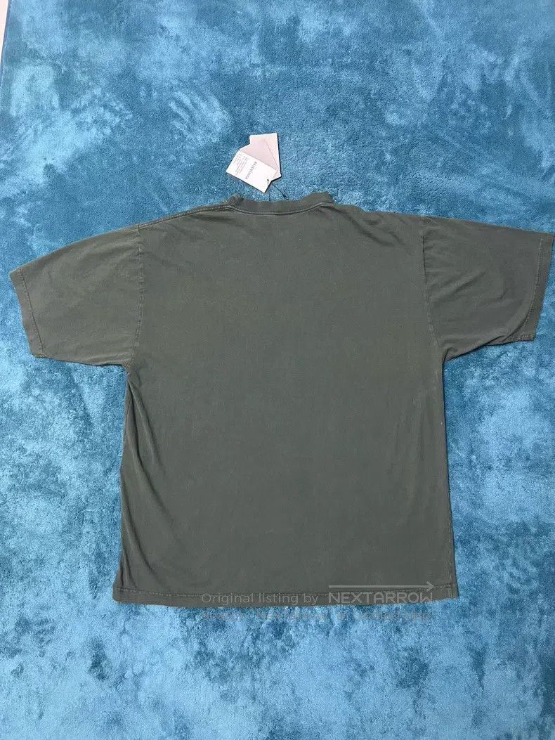 Balenciaga Balenciaga Letter Print Short Sleeve, Green Size US L / EU 52-54 / 3 - 2 Thumbnail