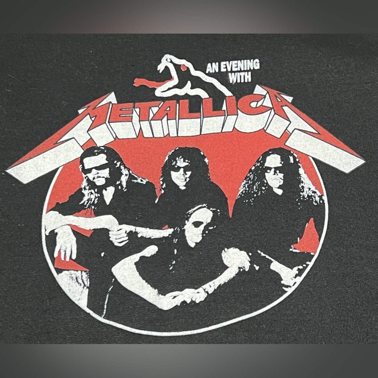 Metallica Metallica Sweatshirt Blaisdell Arena Black Crewneck RARE Size US M / EU 48-50 / 2 - 4 Thumbnail