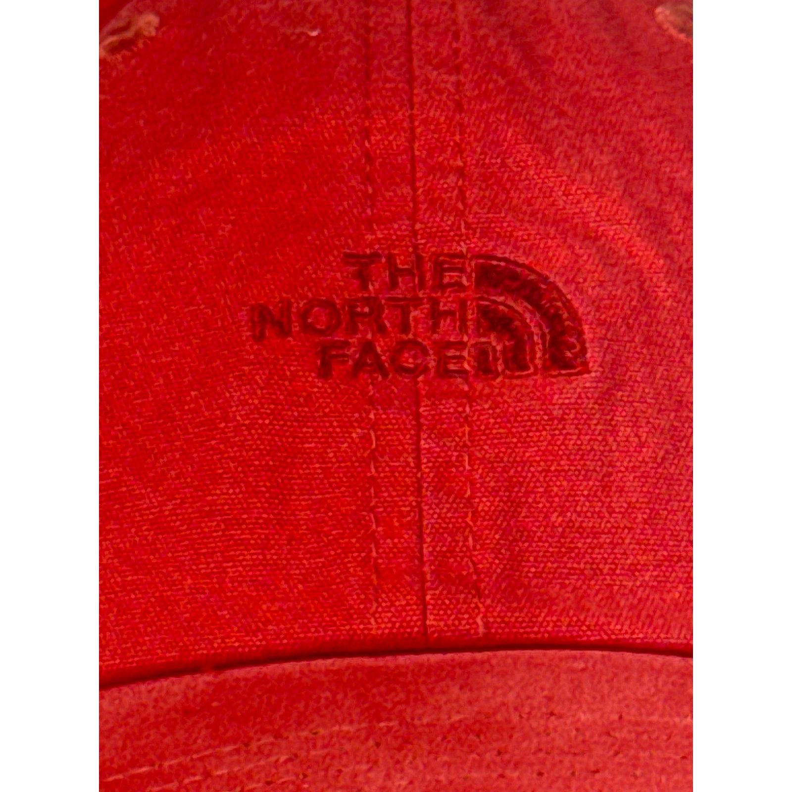 The North Face North Face Hat Cap Strap Back Red Adjustable Size ONE SIZE - 2 Thumbnail