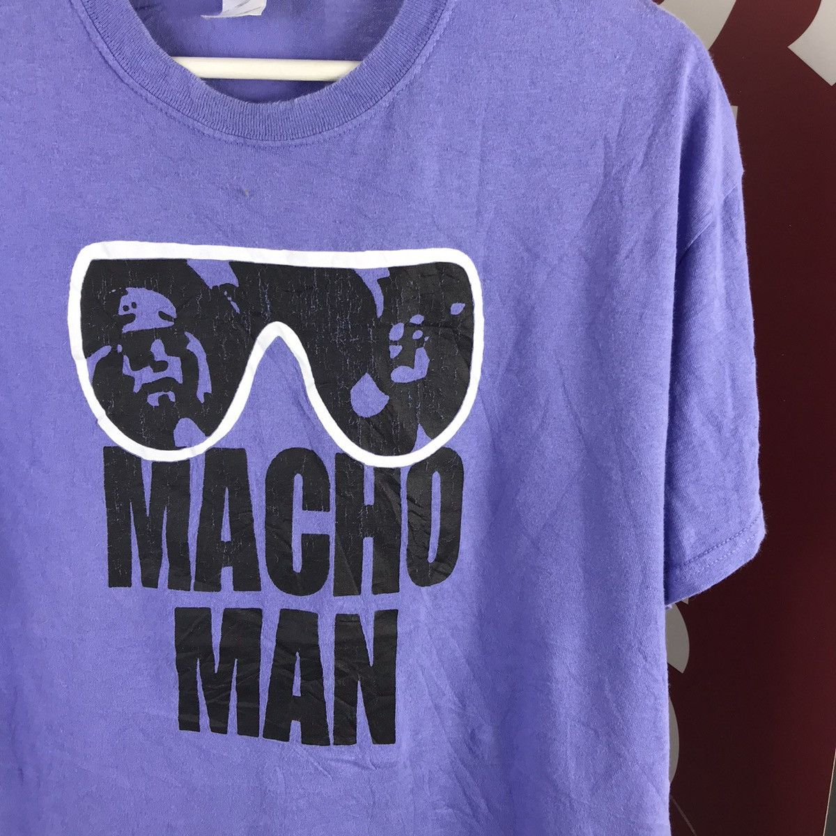 WWE Vintage Macho Man Randy Savage WWF WWE Tee madness Size US L / EU 52-54 / 3 - 4 Thumbnail