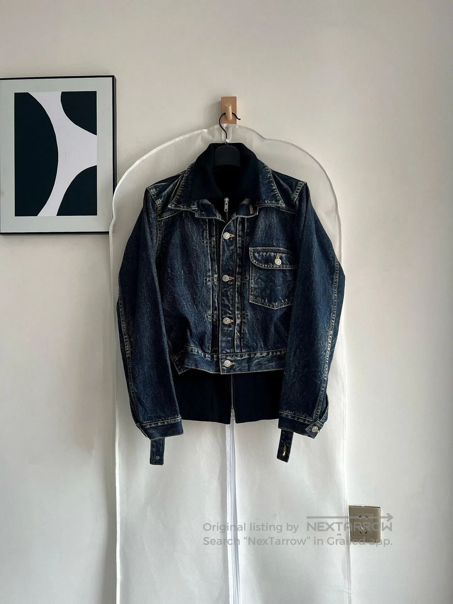 Yohji Yamamoto Yohji Yamamoto Denim Jacket. Size S / US 4 / IT 40 - 5 Thumbnail