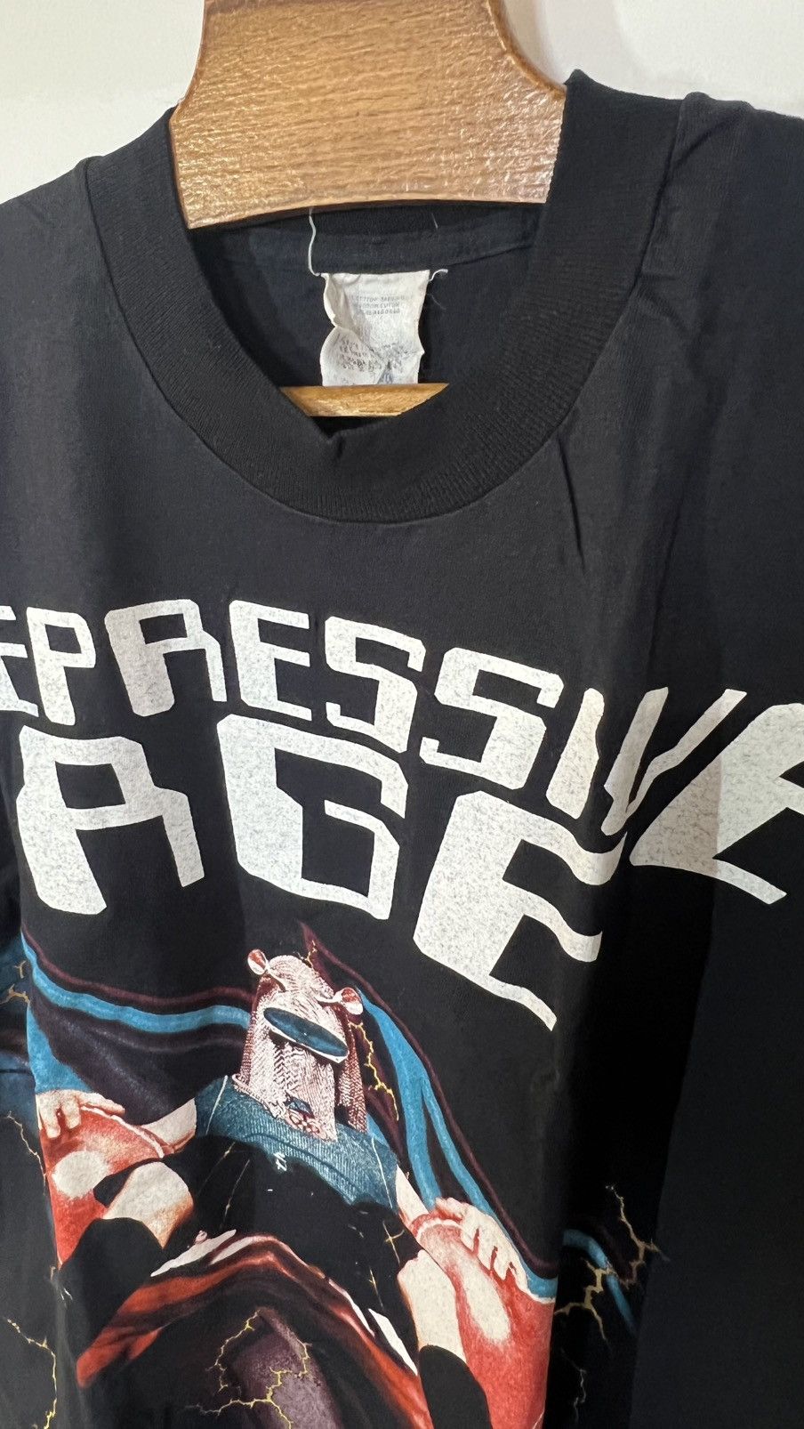 Band Tees Depressive age shirt early 90s vintage electric scum Size US XL / EU 56 / 4 - 2 Thumbnail