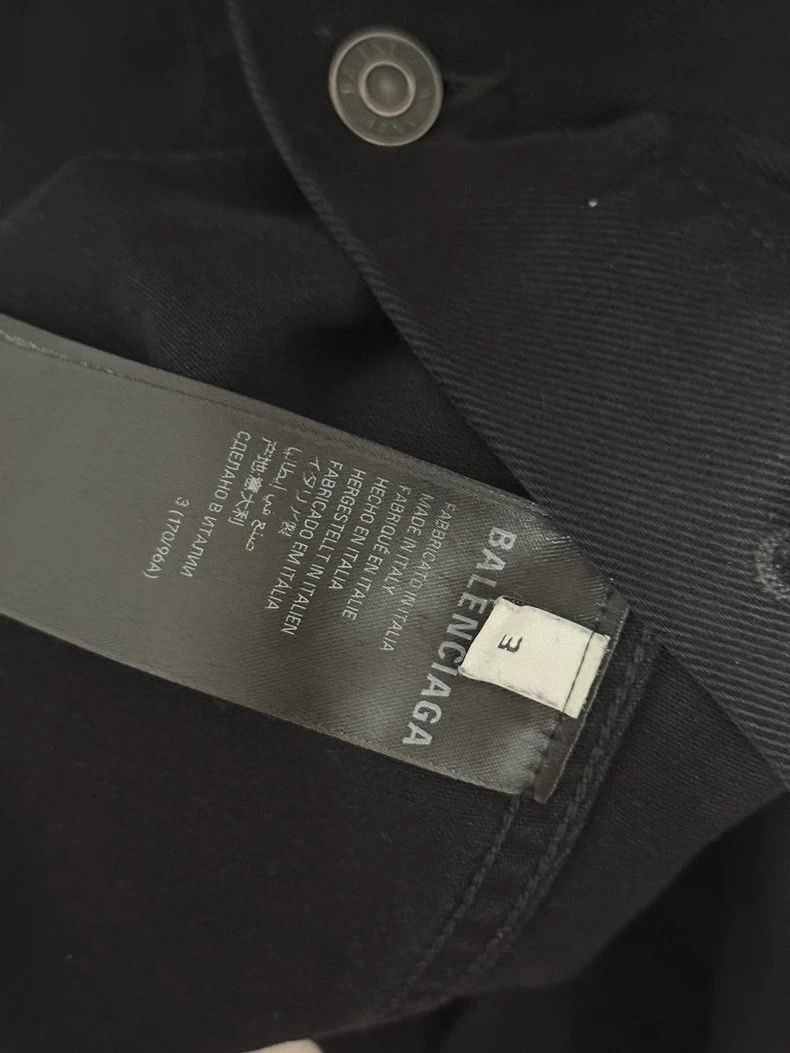 Balenciaga Balenciaga Tape denim jacket Size US L / EU 52-54 / 3 - 6 Thumbnail