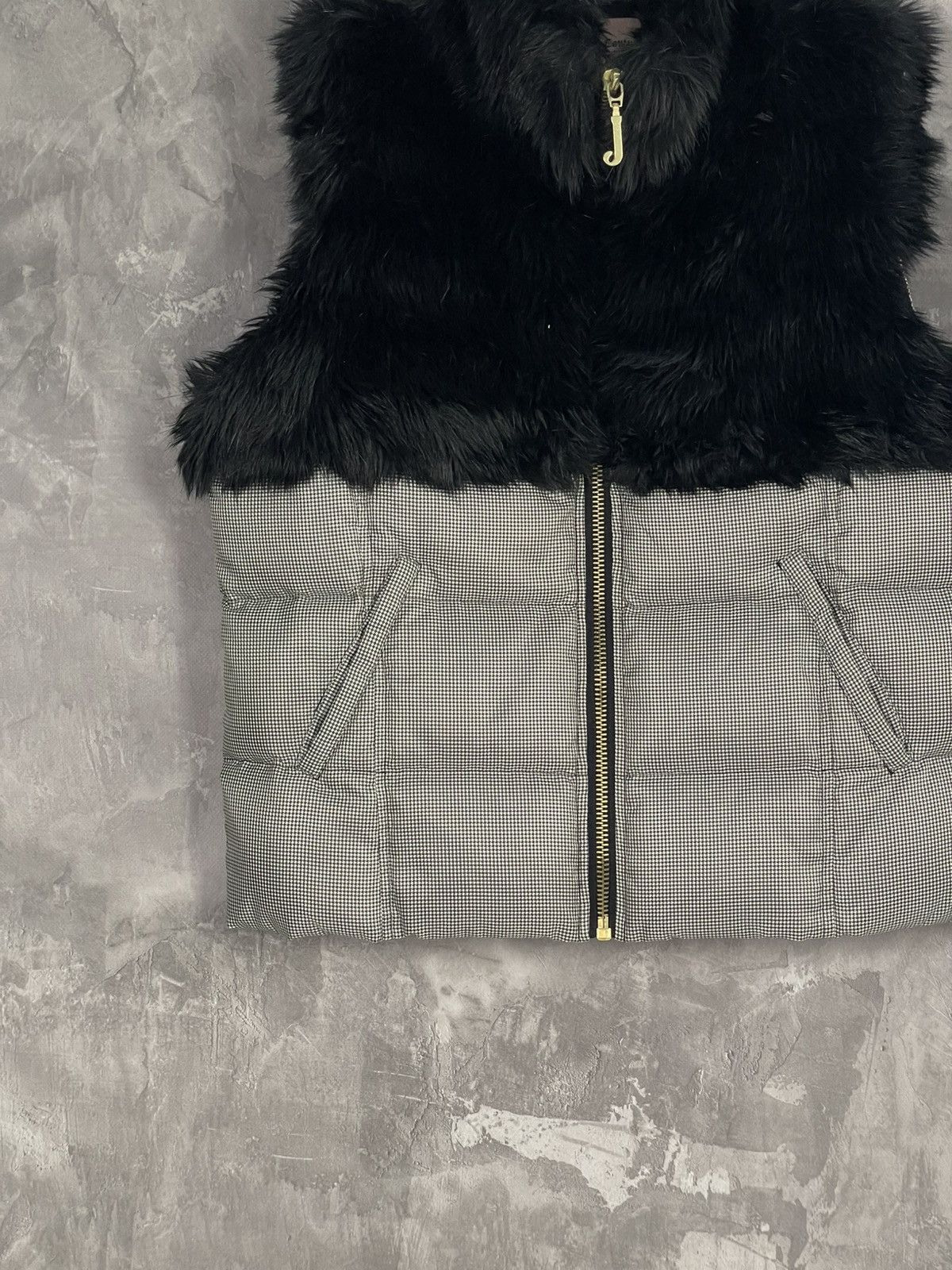 Juicy Couture Vintage Y2k Juicy Couture Fur Sherpa Womens Vest 00s Size XL / US 12-14 / IT 48-50 - 5 Thumbnail