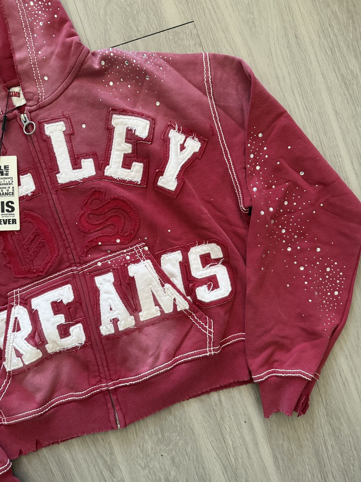 Vale Vale Forever Classico Zip Up Hoodie Ruby Size US XL / EU 56 / 4 - 4 Thumbnail