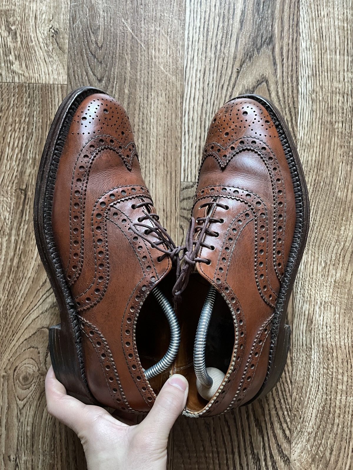 Grenson Grenson Design benchmade Oxford Brogues leather Shoes Size US 7.5 / EU 40-41 - 8 Thumbnail