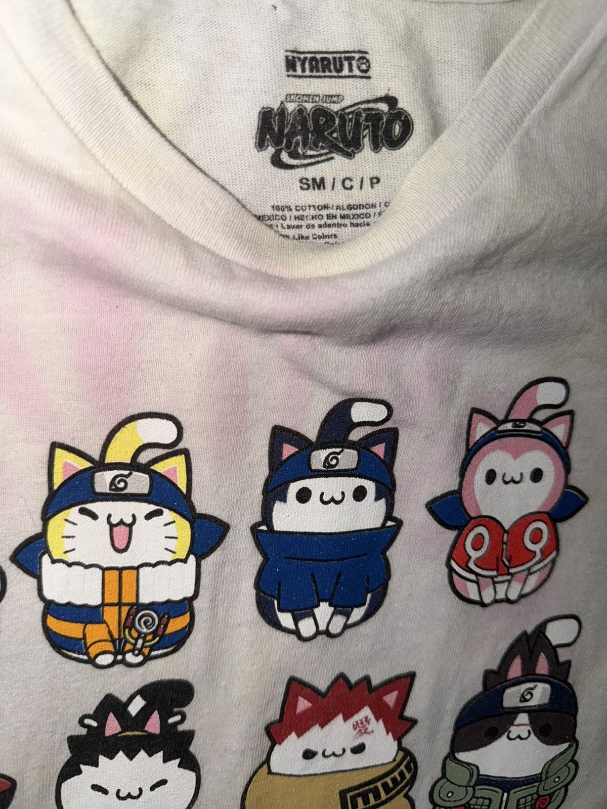Other Naruto shonen jump Nyaruto feline anime cats t-shirt small Size US S / EU 44-46 / 1 - 5 Thumbnail