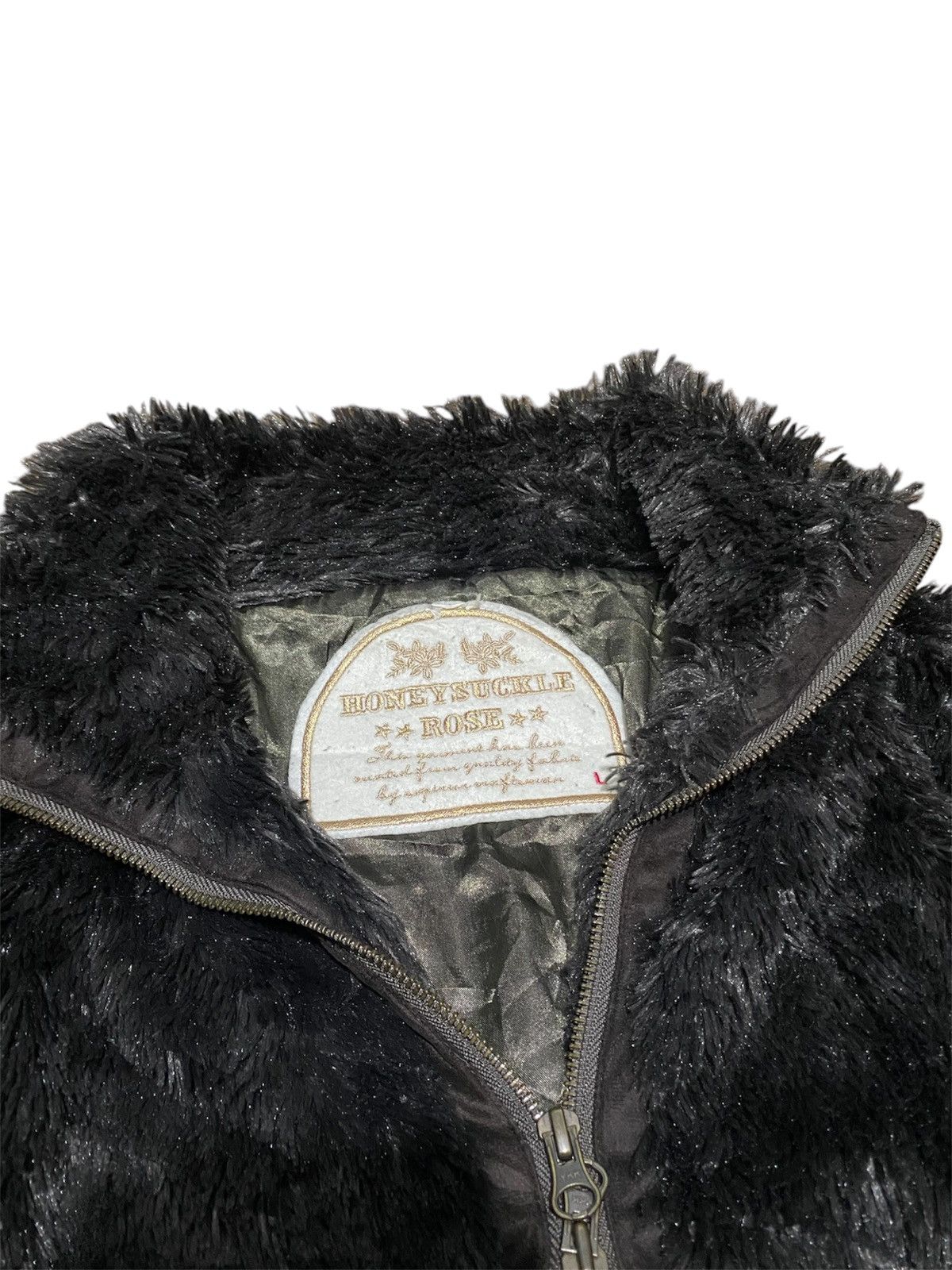 Other Crazy Fur Honey Suckle Faux Fur Jacket Size US L / EU 52-54 / 3 - 3 Thumbnail