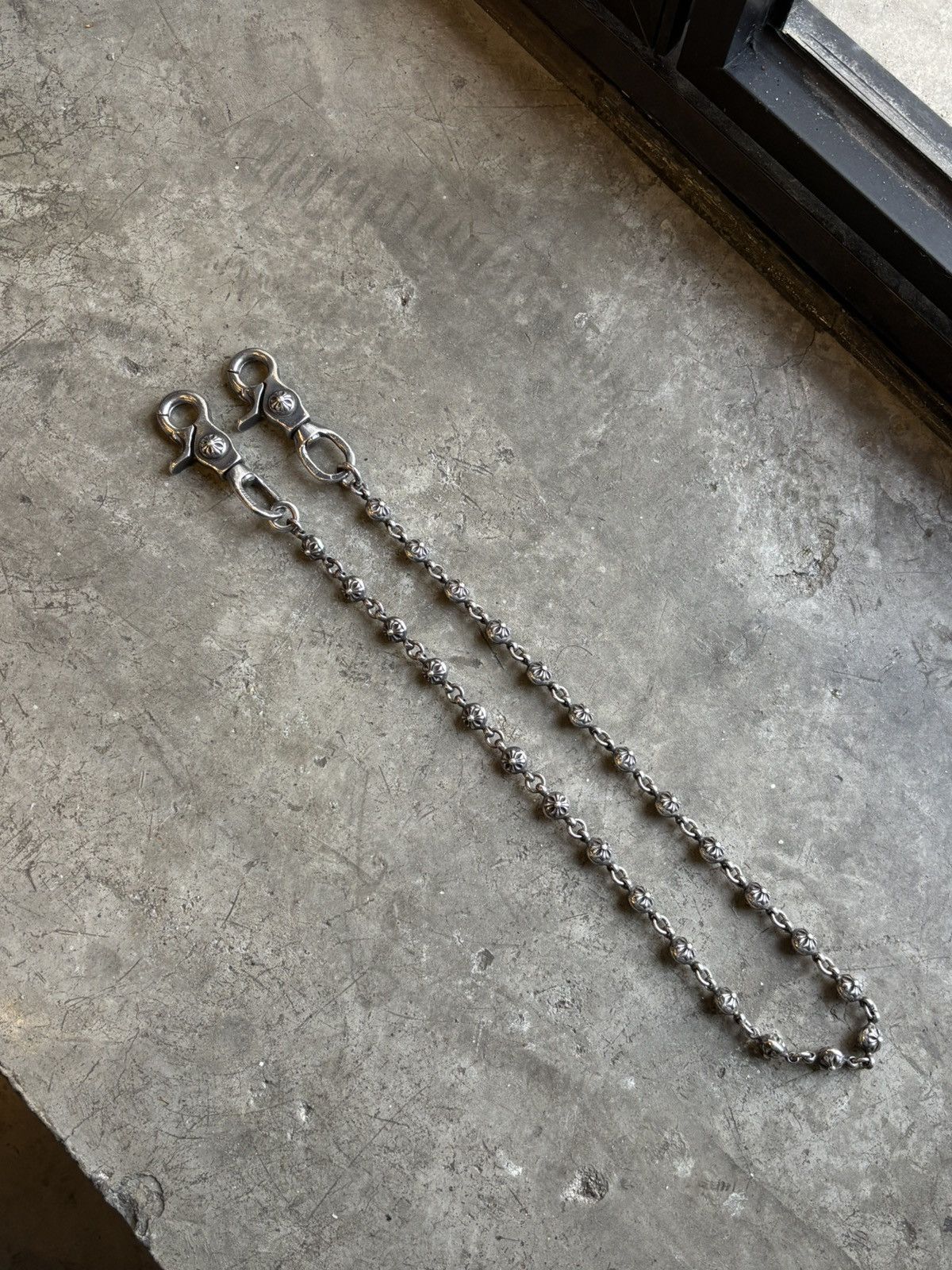 Chrome Hearts Chrome hearts cross balls 65cm wallet chain Size ONE SIZE - 6 Thumbnail