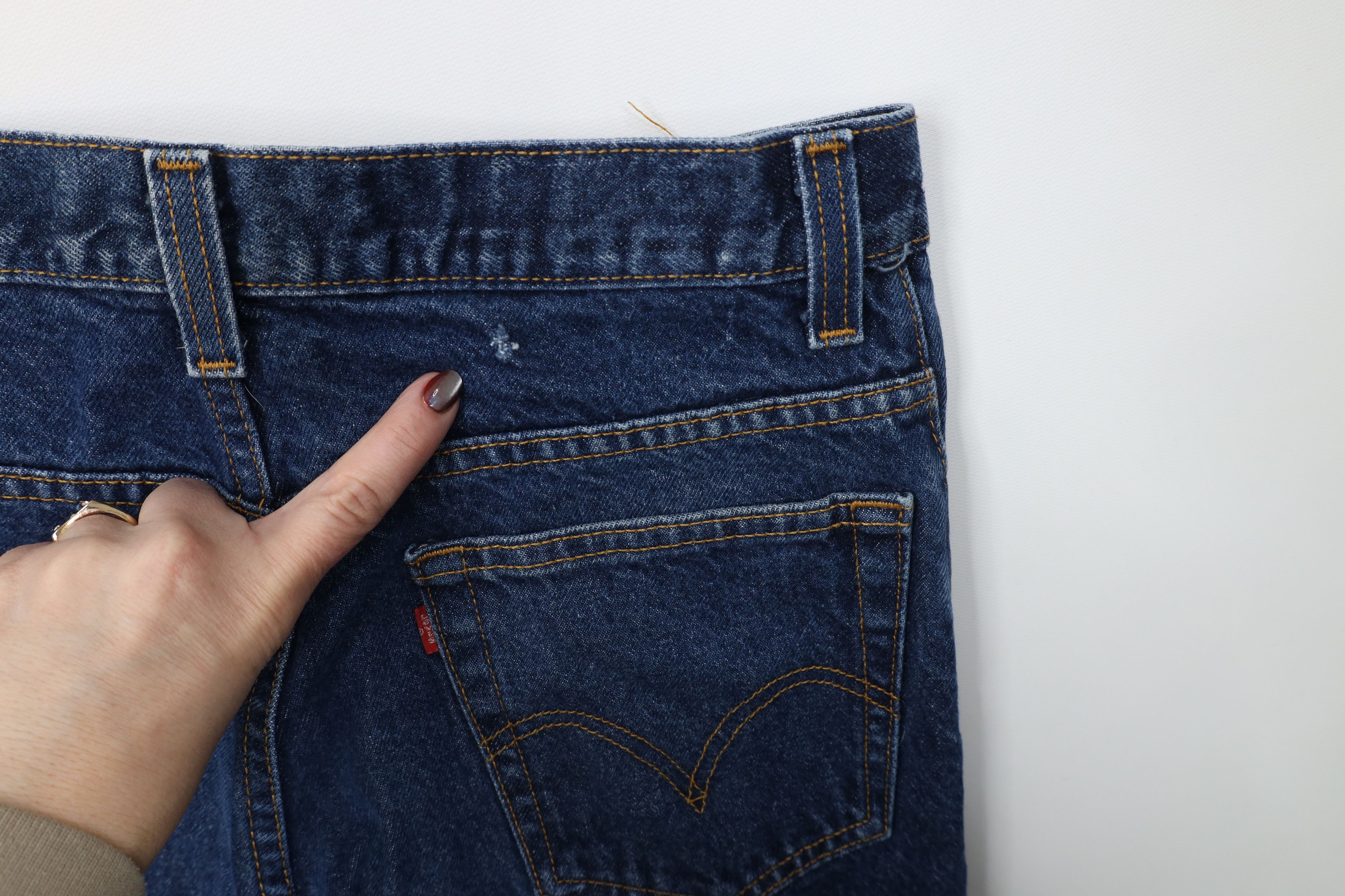Levi's Vintage Y2K Levis 517 Western Flared Denim Jeans Blue Size US 32 / EU 48 - 15 Thumbnail
